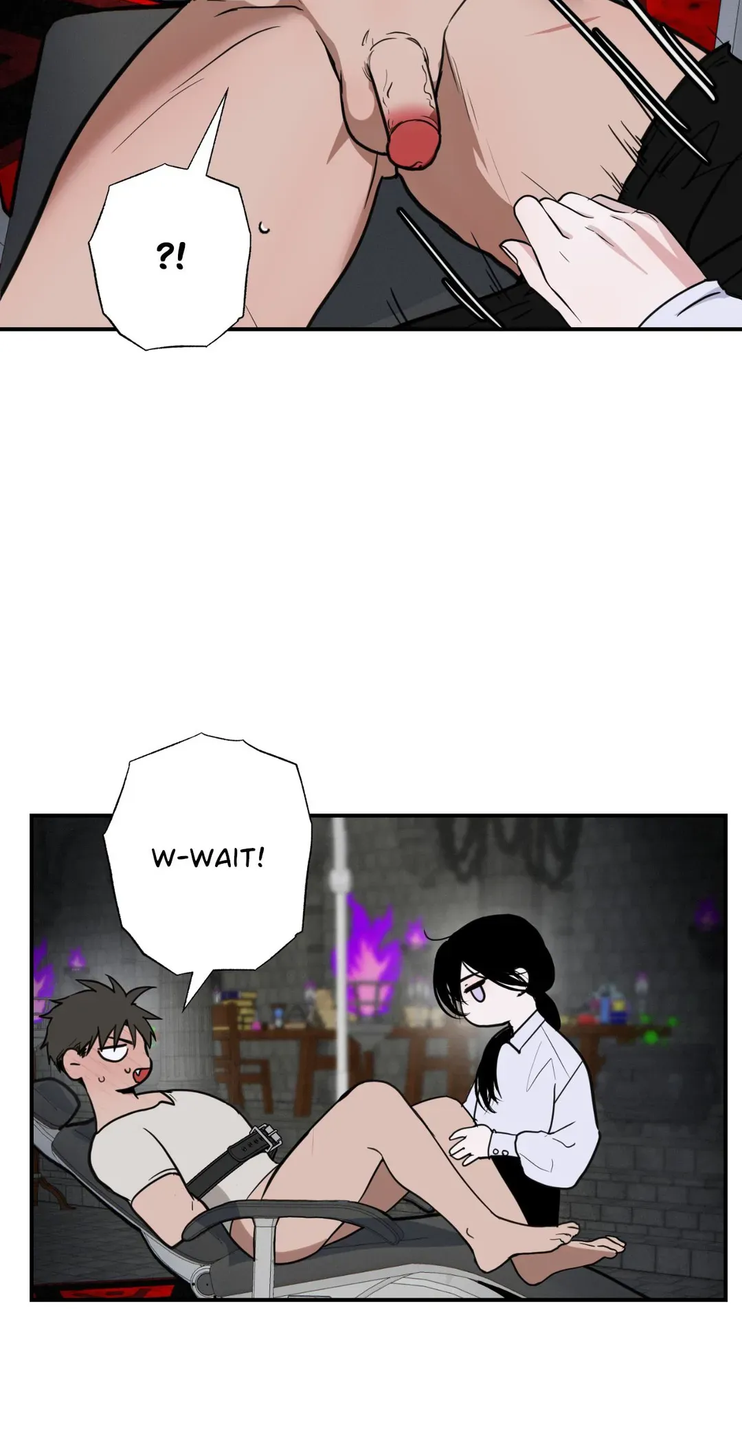 You Can’t Come, Sir! - Chapter 12 manhwa