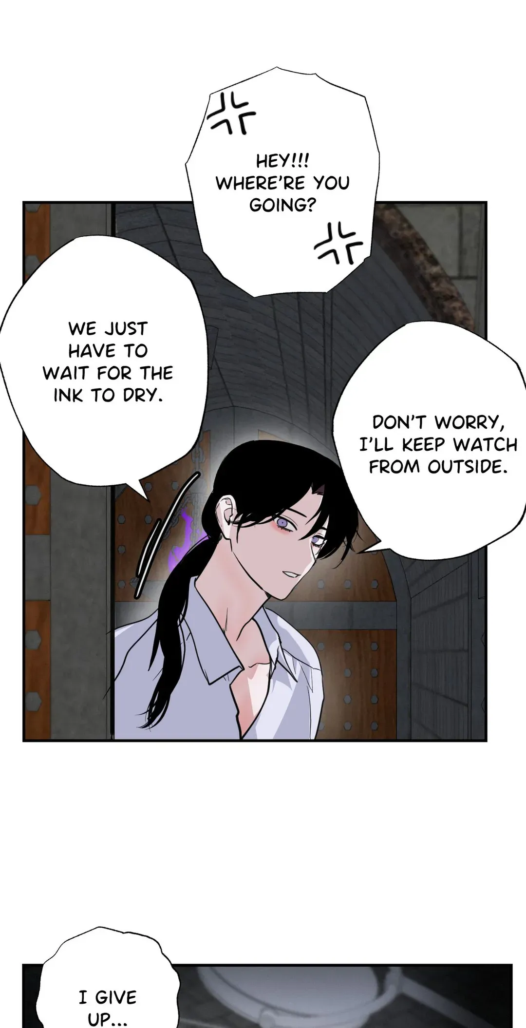 You Can’t Come, Sir! - Chapter 12 manhwa