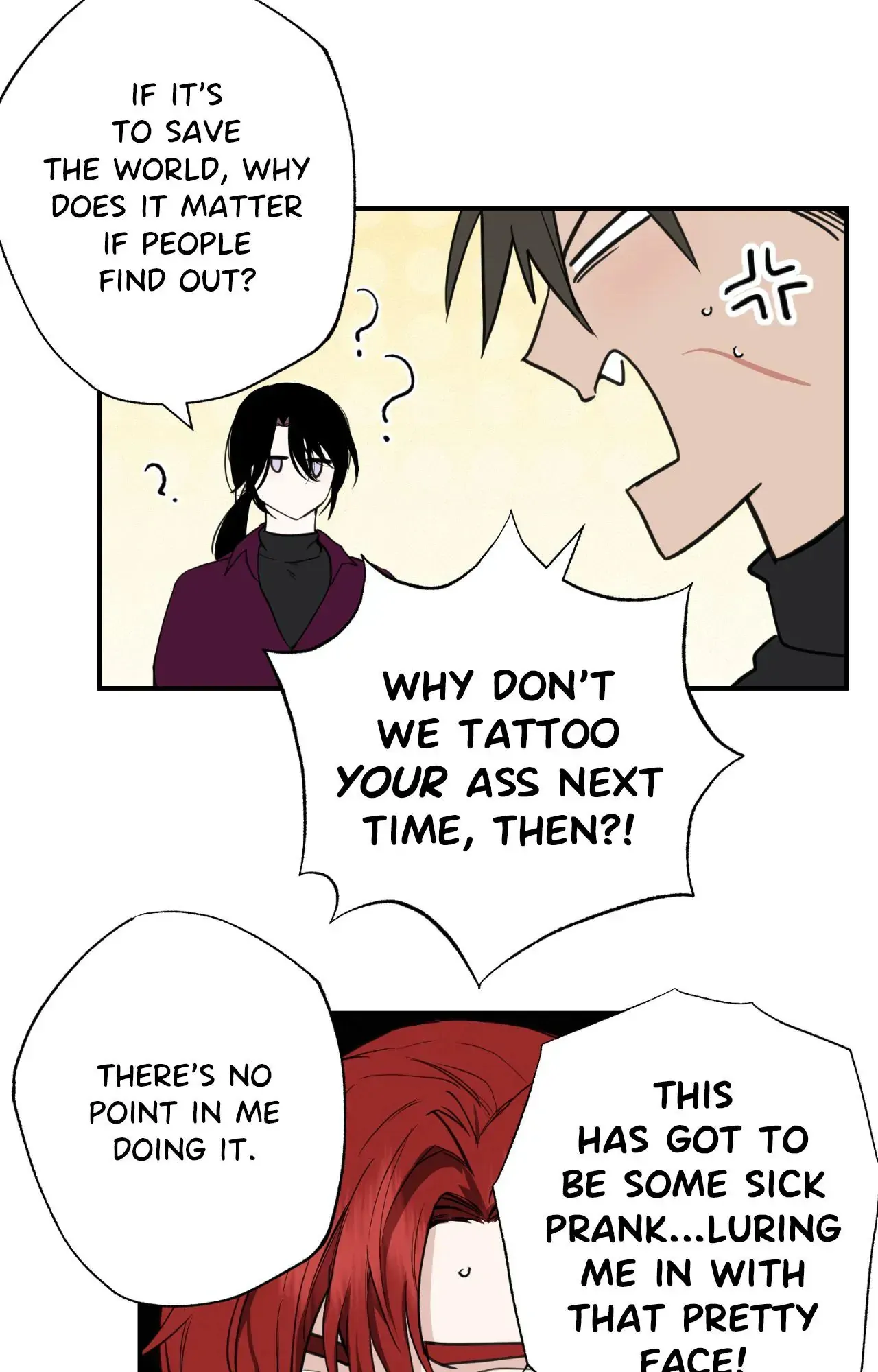 You Can’t Come, Sir! - Chapter 14 manhwa