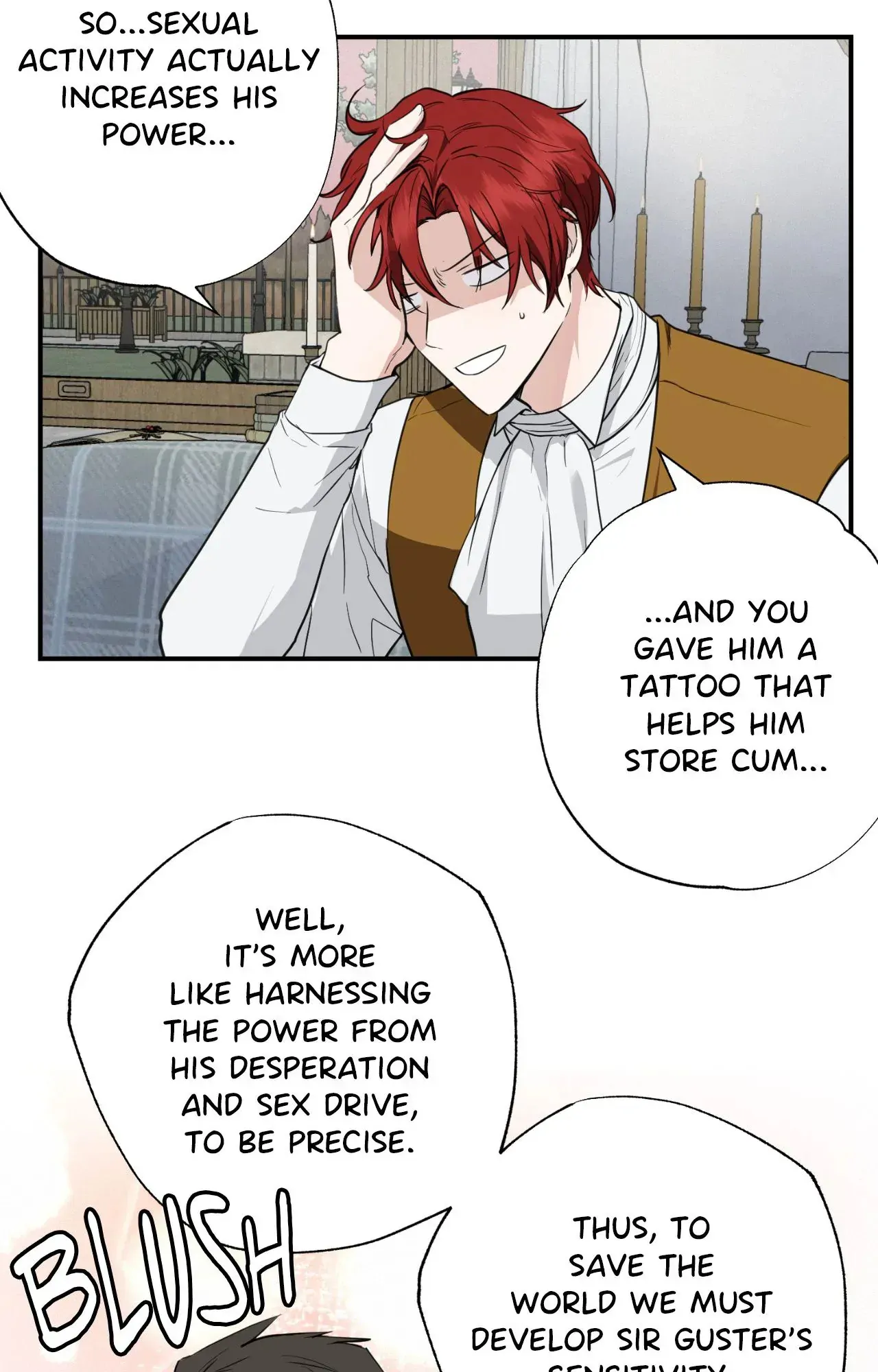 You Can’t Come, Sir! - Chapter 14 manhwa