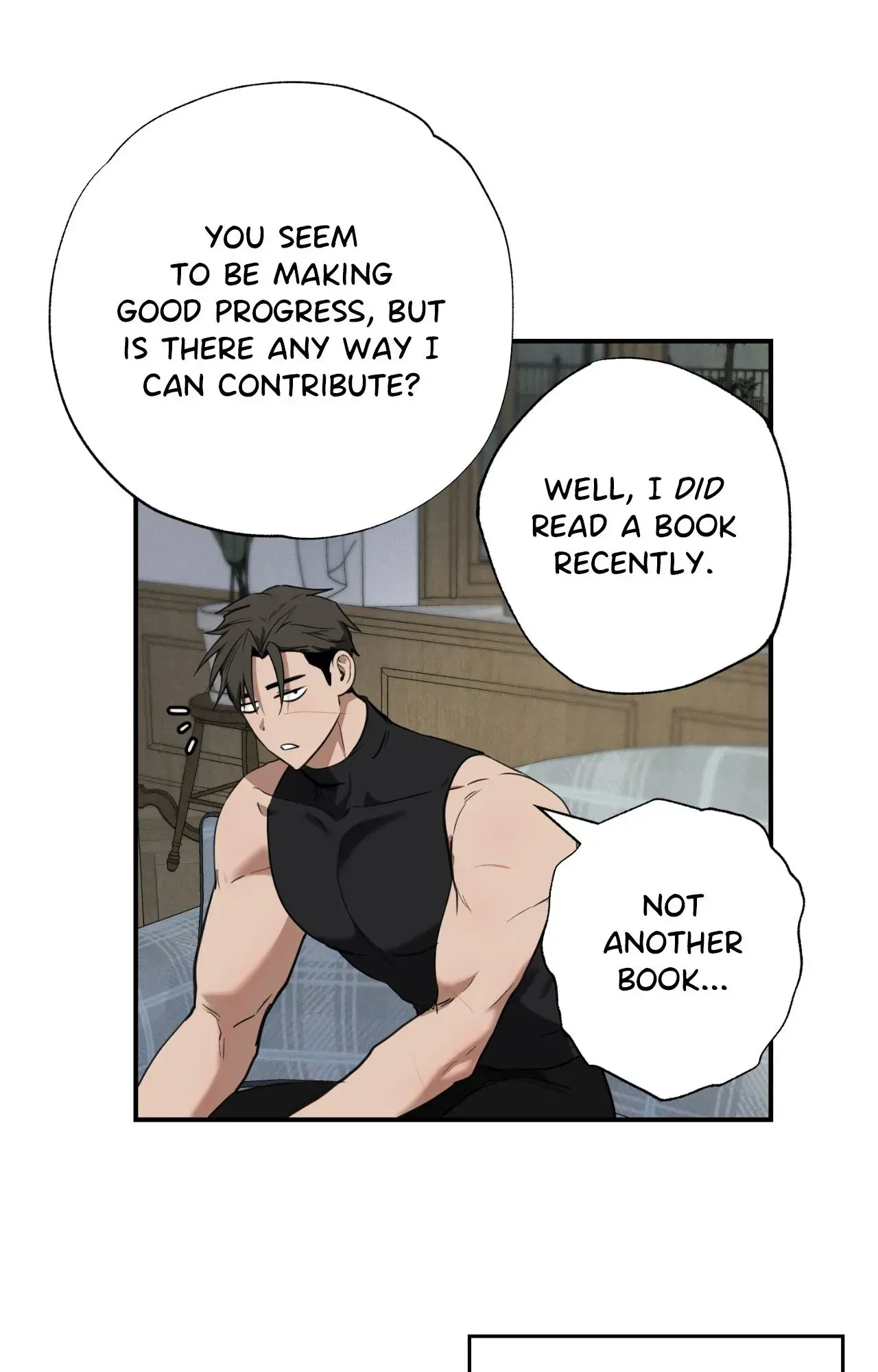 You Can’t Come, Sir! - Chapter 14 manhwa