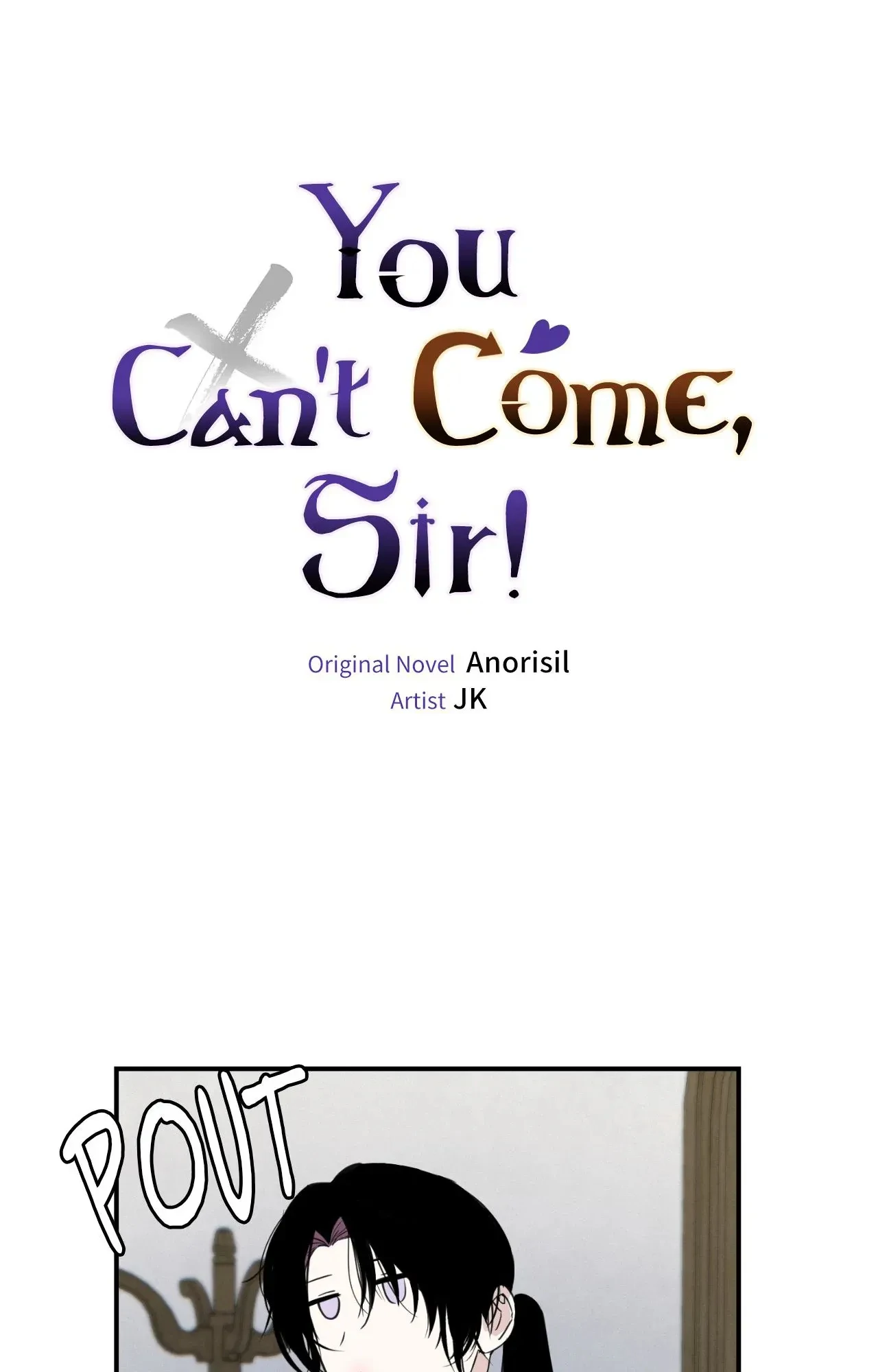 You Can’t Come, Sir! - Chapter 14 manhwa