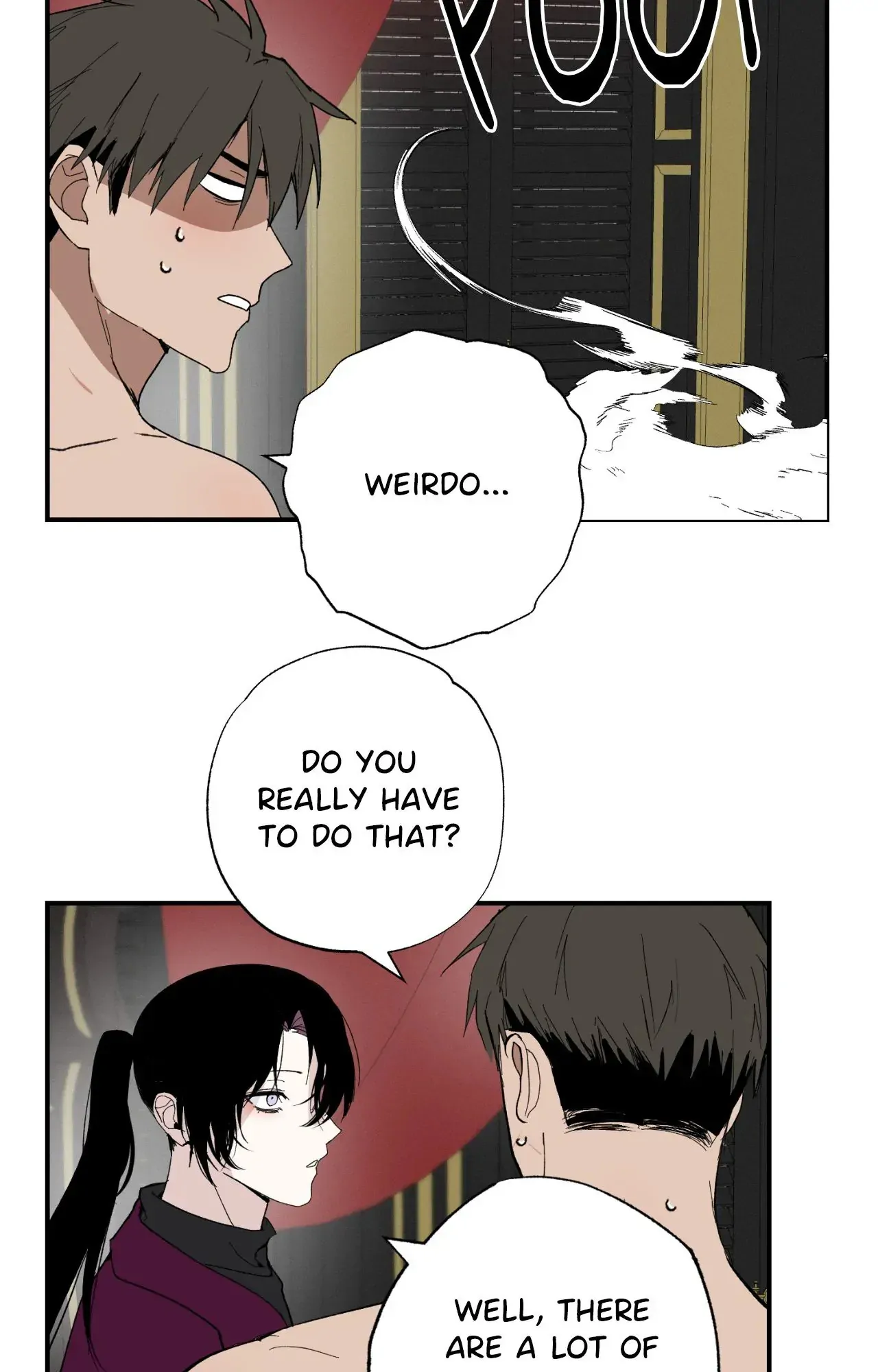 You Can’t Come, Sir! - Chapter 15 manhwa