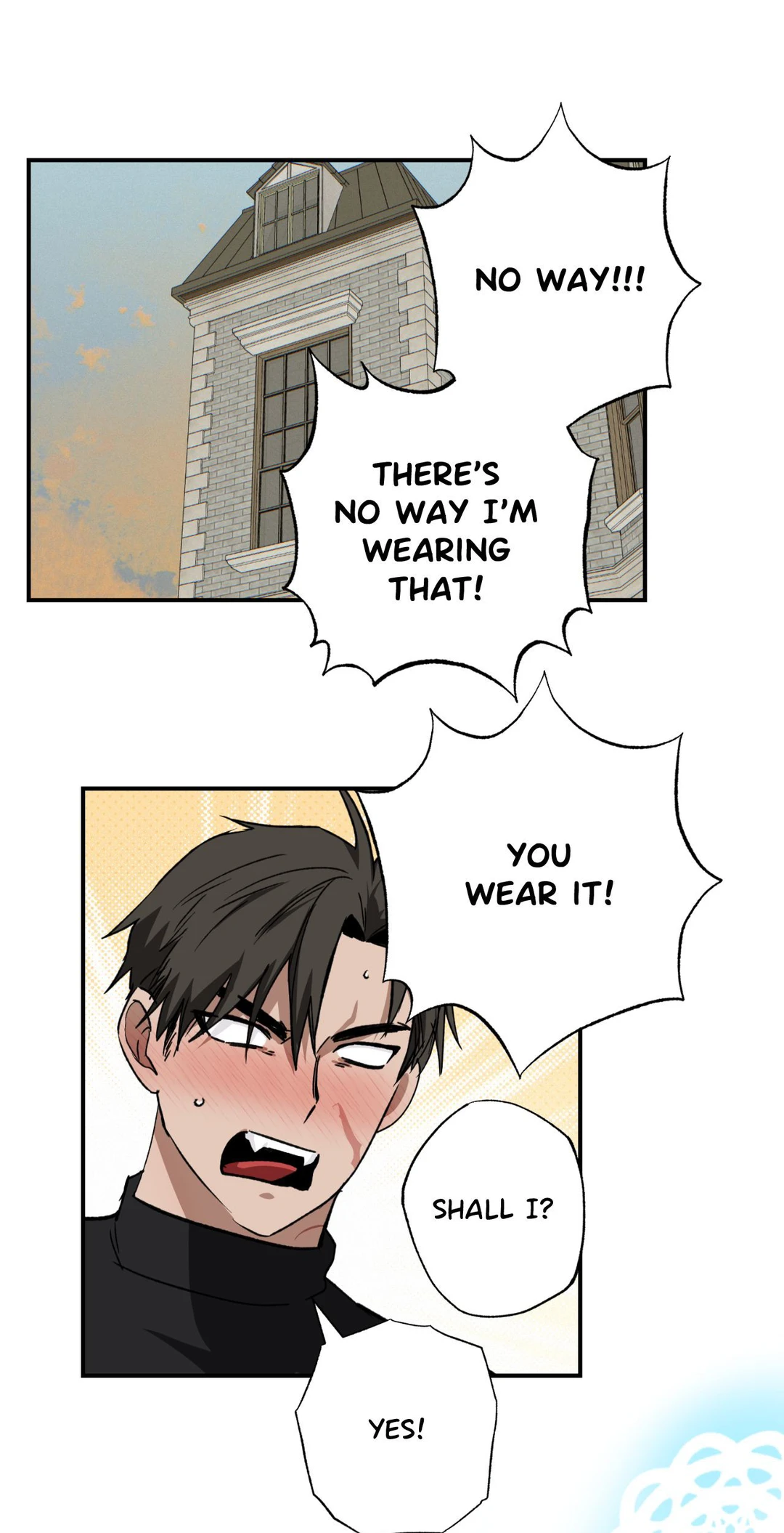 You Can’t Come, Sir! - Chapter 17 manhwa