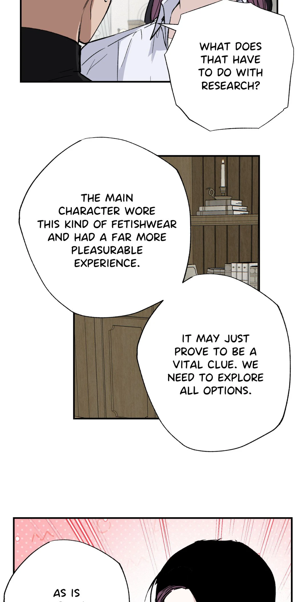 You Can’t Come, Sir! - Chapter 17 manhwa