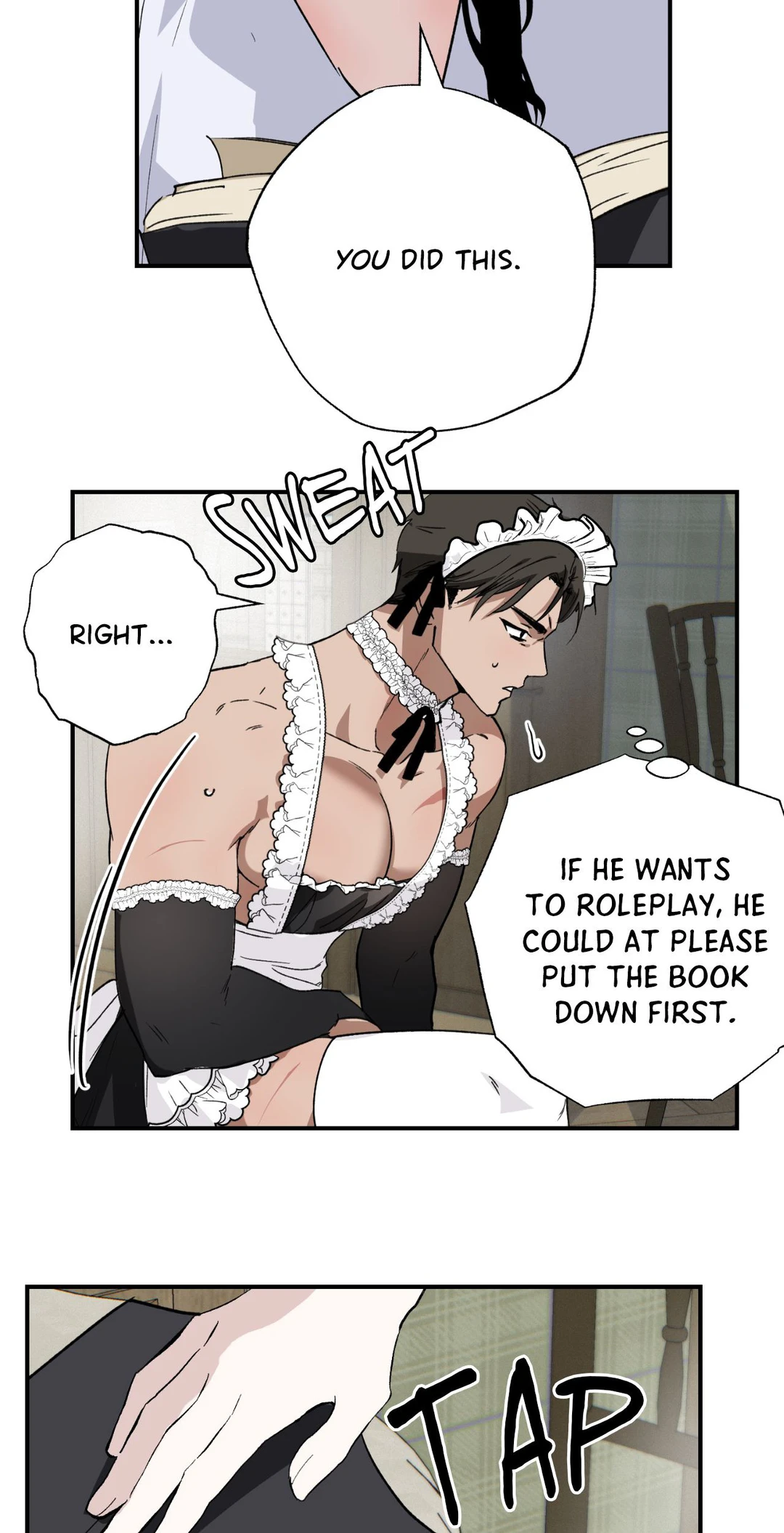 You Can’t Come, Sir! - Chapter 17 manhwa