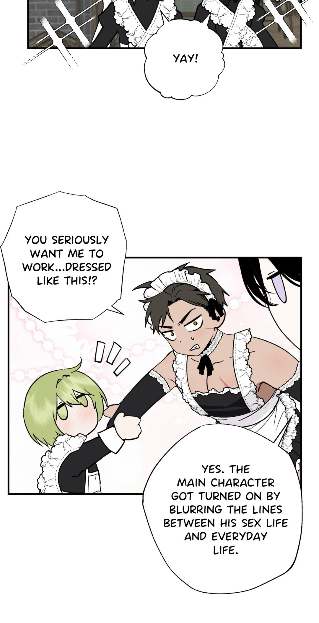 You Can’t Come, Sir! - Chapter 17 manhwa