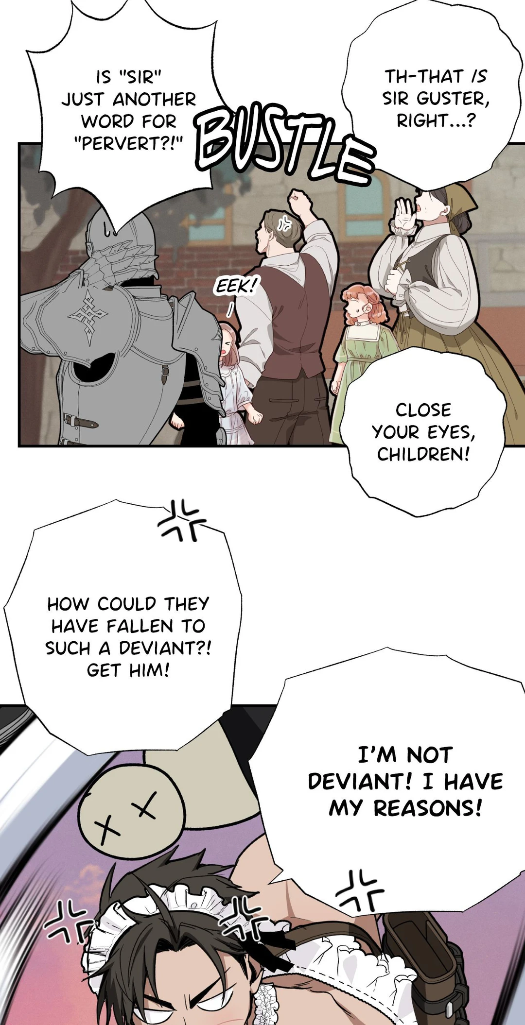 You Can’t Come, Sir! - Chapter 17 manhwa