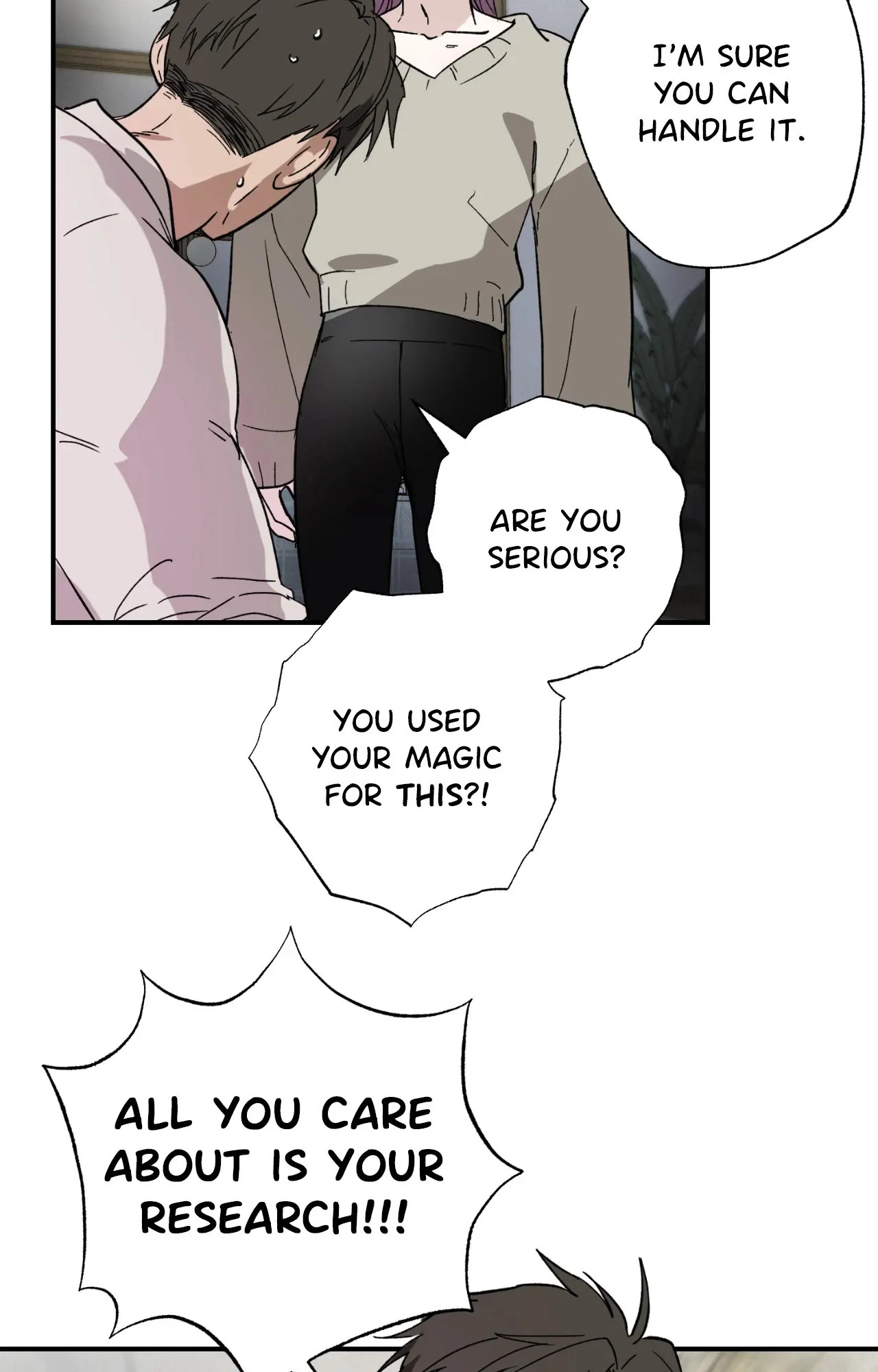 You Can’t Come, Sir! - Chapter 19 manhwa