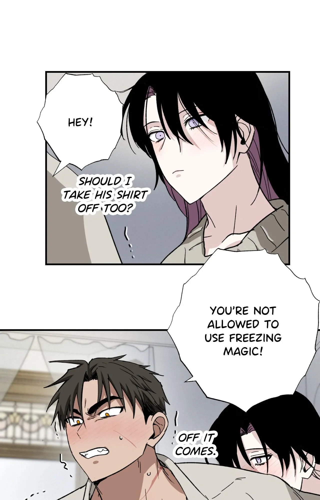 You Can’t Come, Sir! - Chapter 19 manhwa