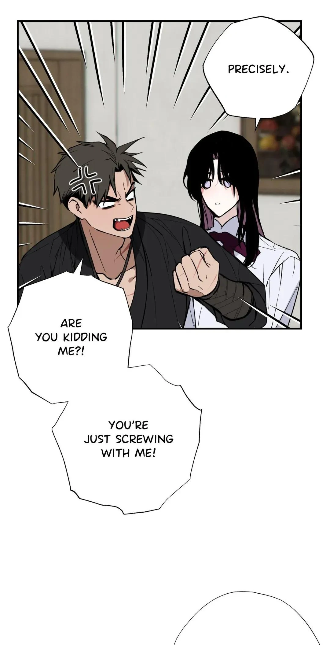 You Can’t Come, Sir! - Chapter 2 manhwa