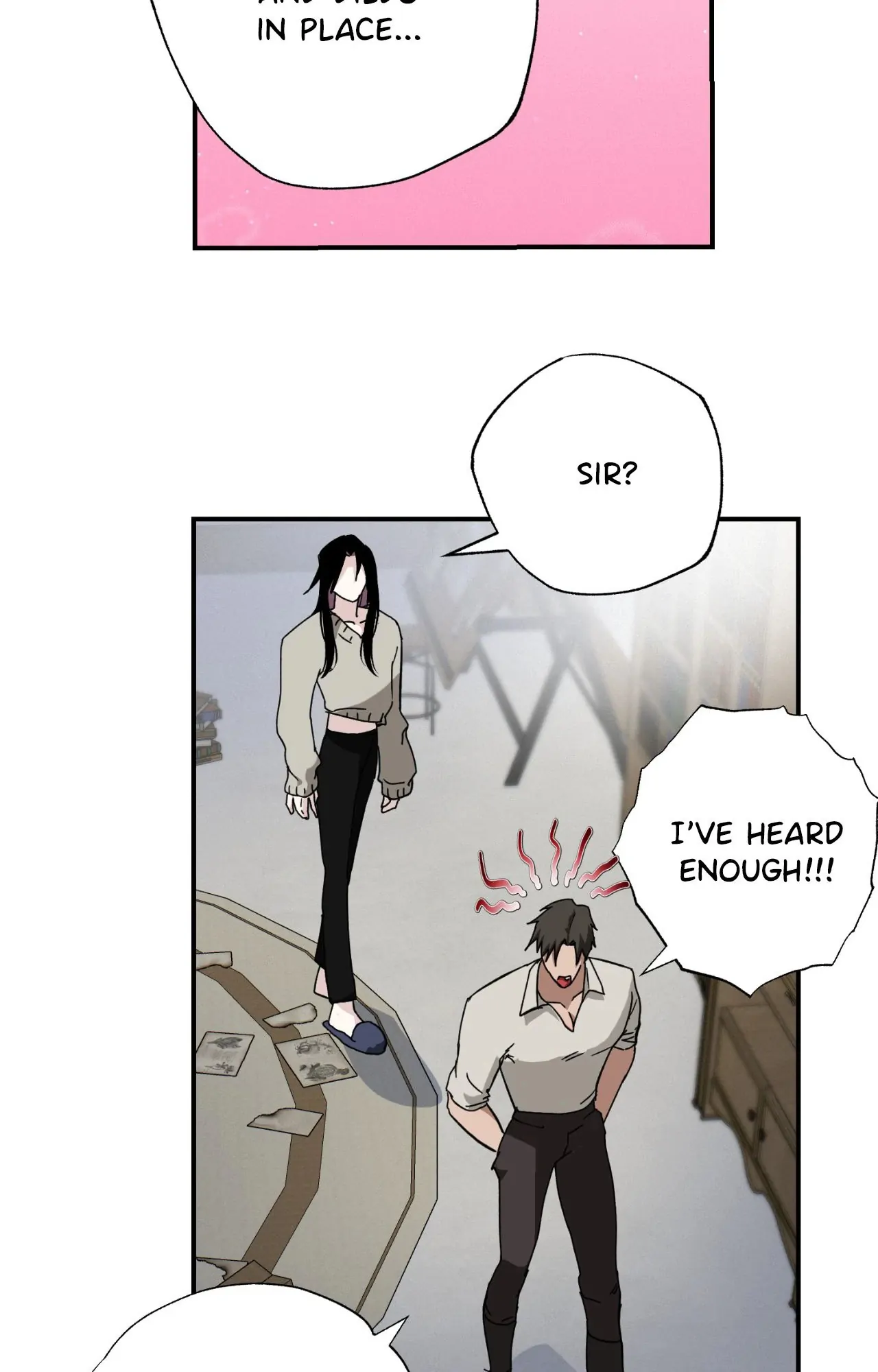 You Can’t Come, Sir! - Chapter 20 manhwa