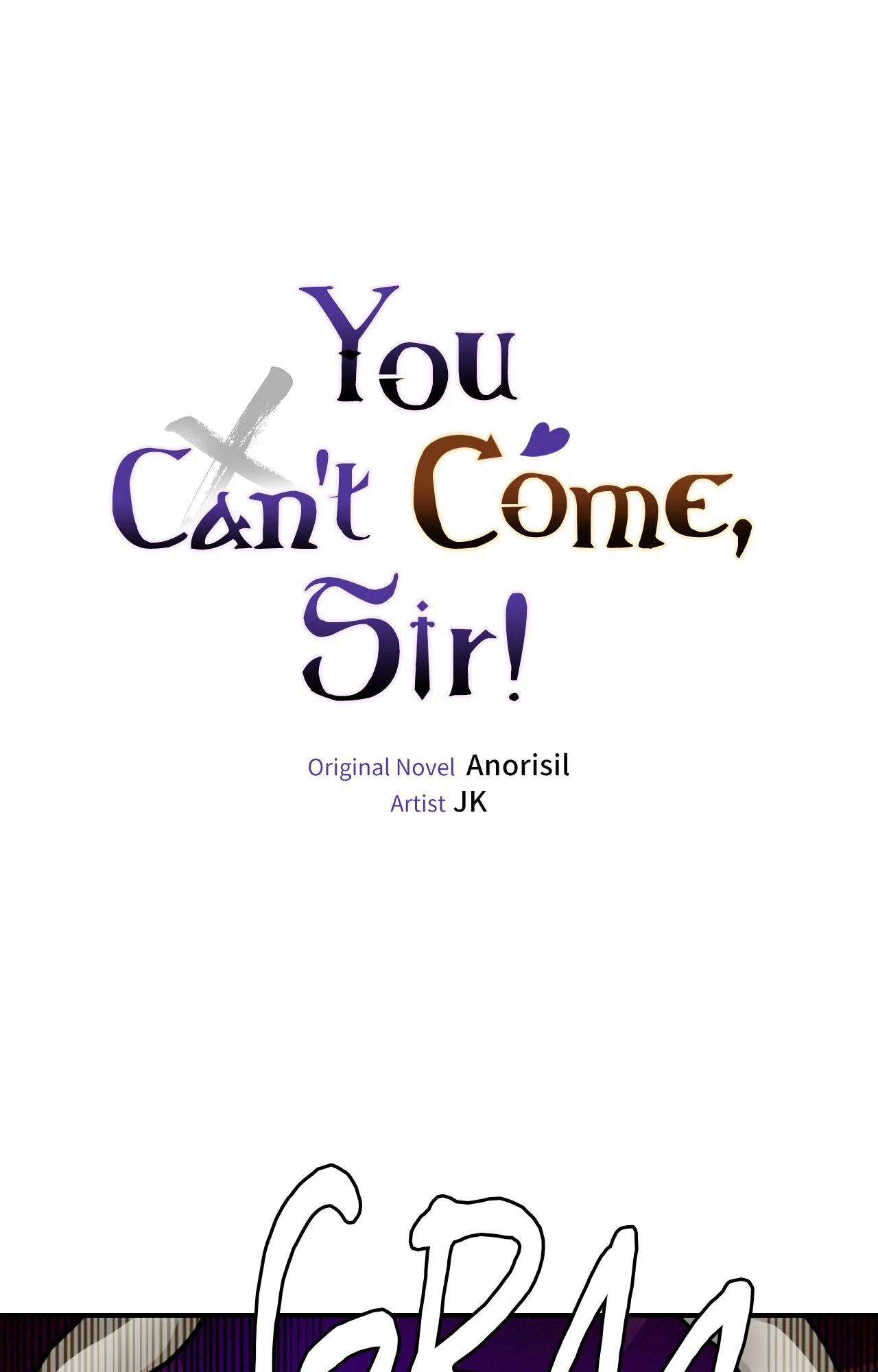 You Can’t Come, Sir! - Chapter 22 manhwa