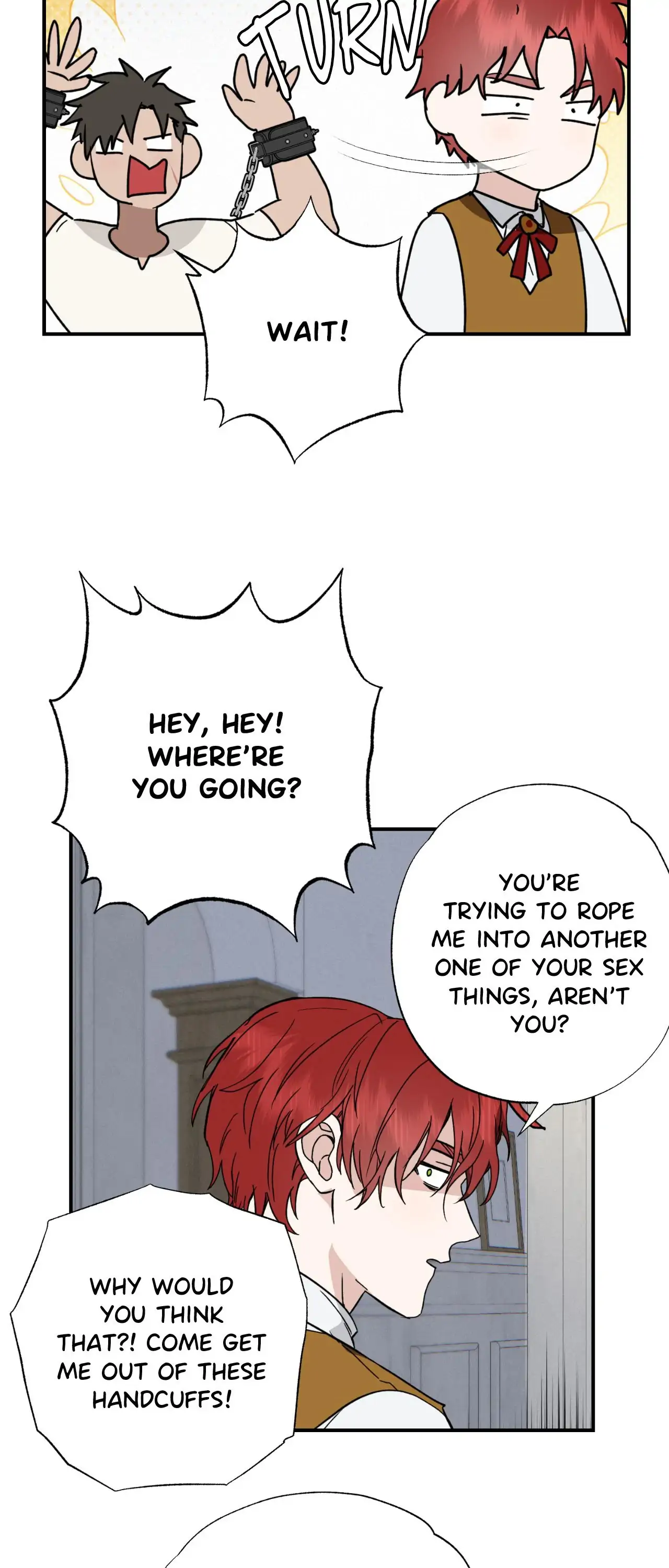 You Can’t Come, Sir! - Chapter 23 manhwa