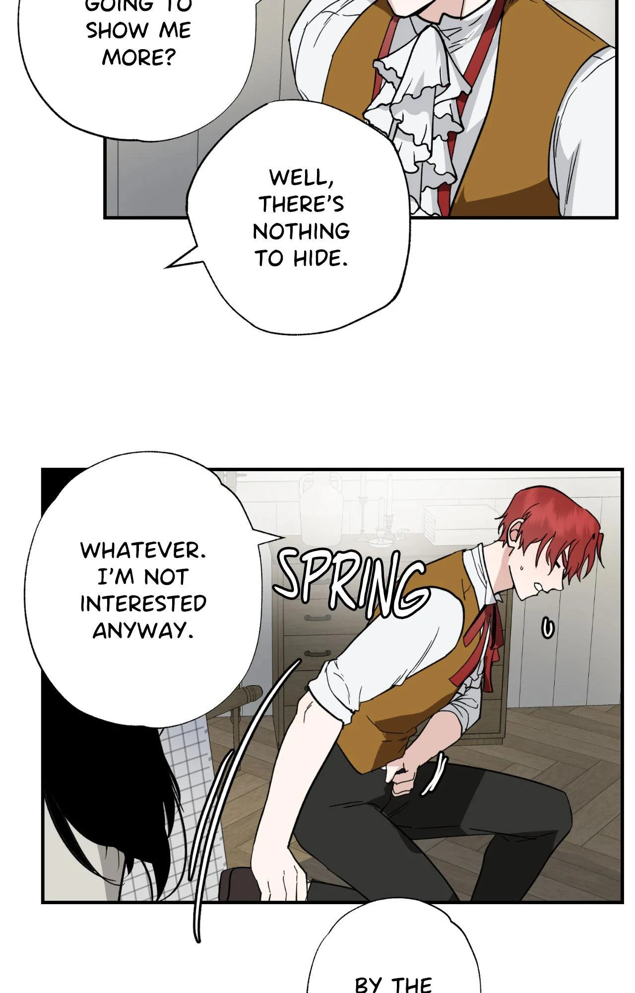 You Can’t Come, Sir! - Chapter 25 manhwa