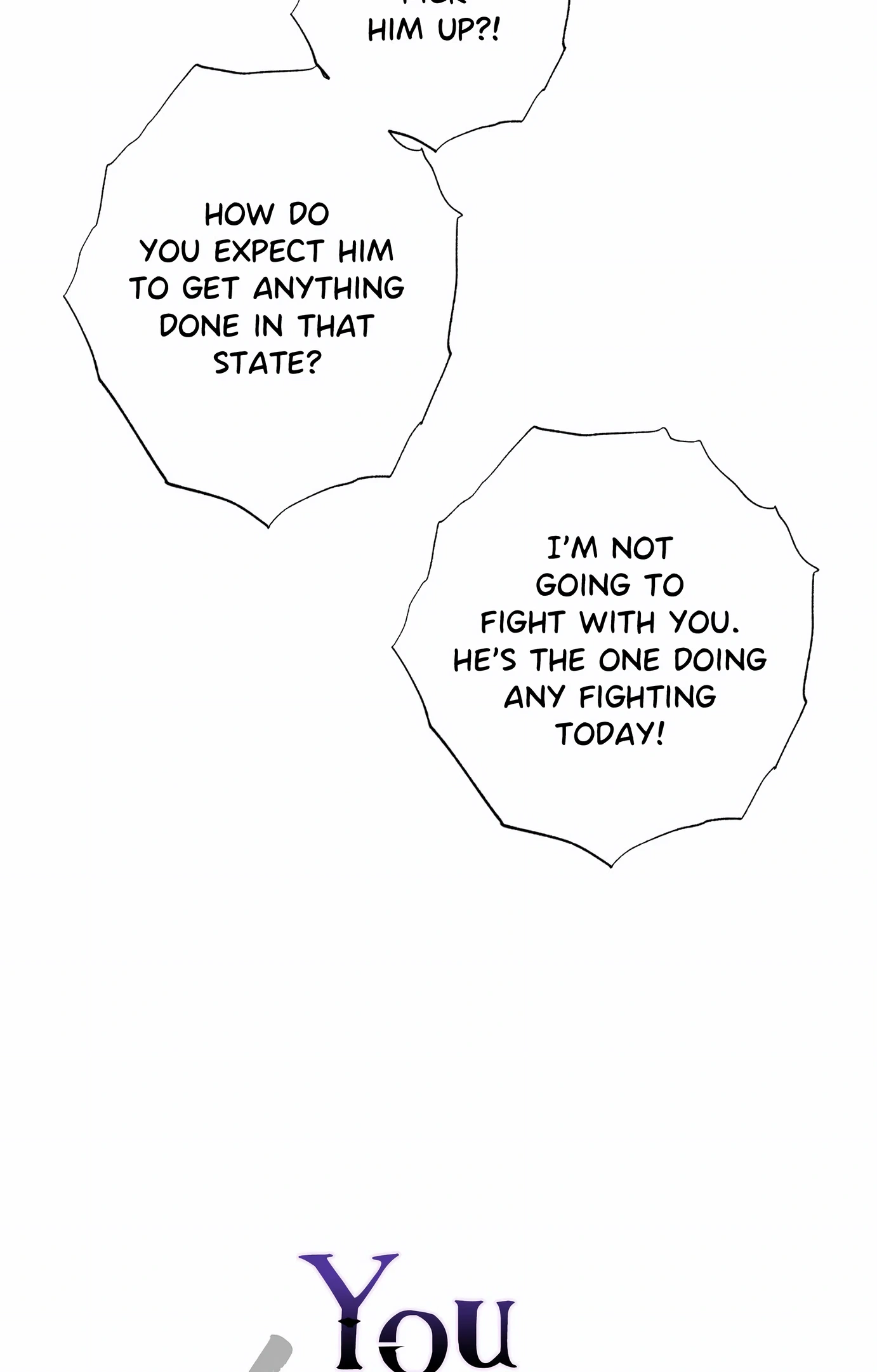 You Can’t Come, Sir! - Chapter 27 manhwa