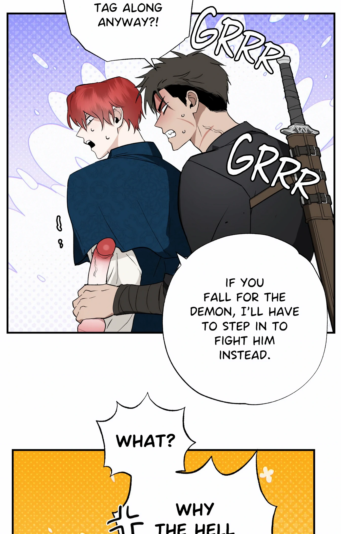 You Can’t Come, Sir! - Chapter 27 manhwa