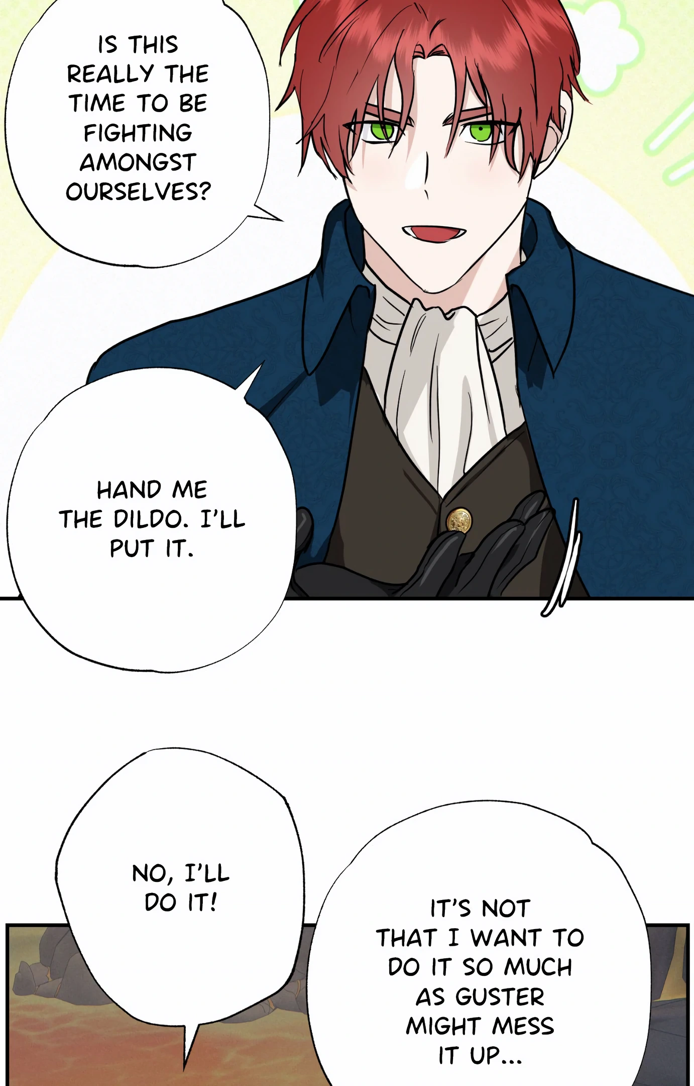 You Can’t Come, Sir! - Chapter 27 manhwa