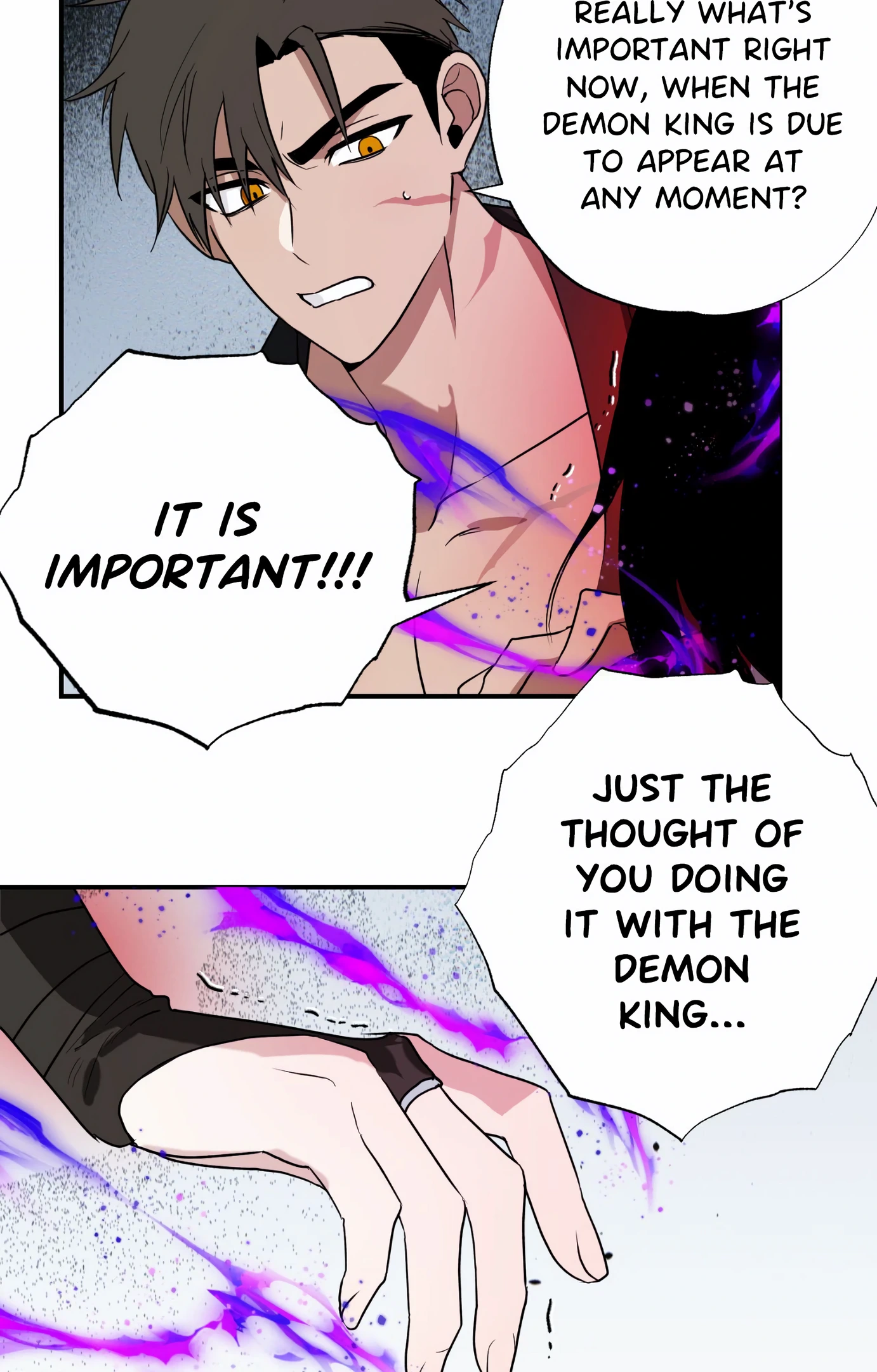 You Can’t Come, Sir! - Chapter 27 manhwa