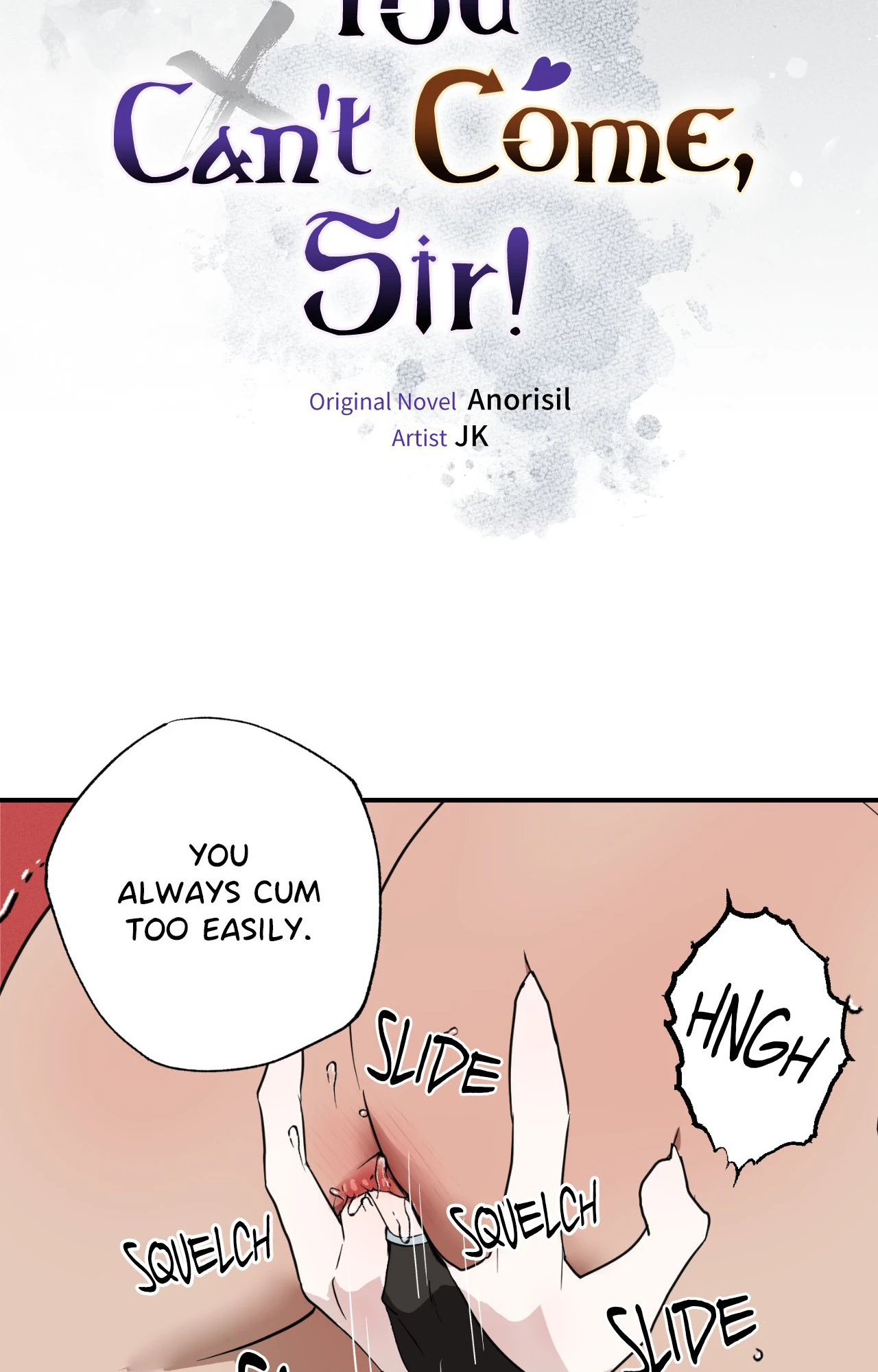 You Can’t Come, Sir! - Chapter 28 manhwa