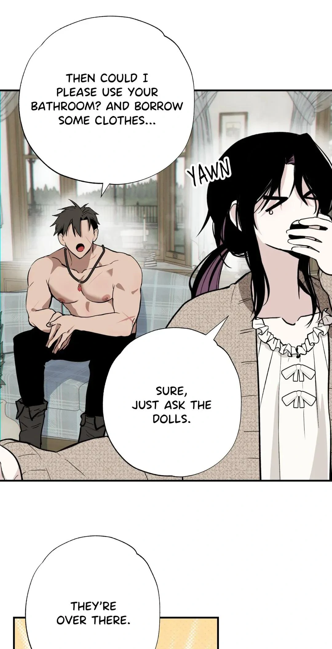 You Can’t Come, Sir! - Chapter 3 manhwa