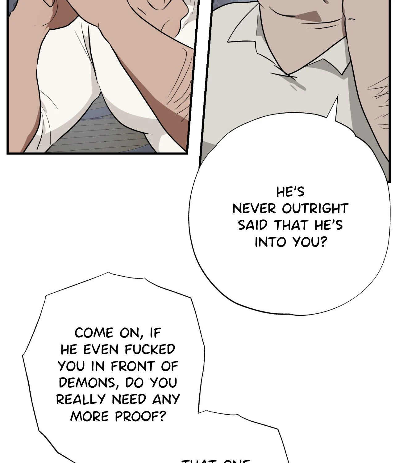 You Can’t Come, Sir! - Chapter 33 manhwa