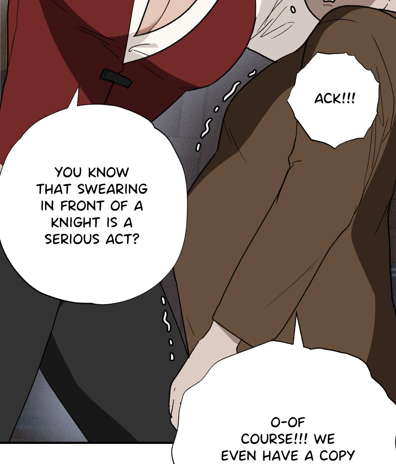 You Can’t Come, Sir! - Chapter 33 manhwa