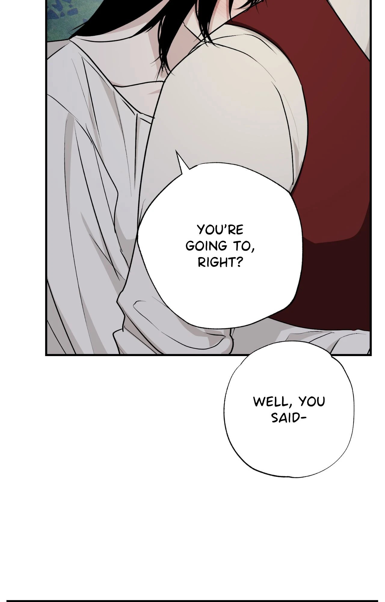 You Can’t Come, Sir! - Chapter 35 manhwa