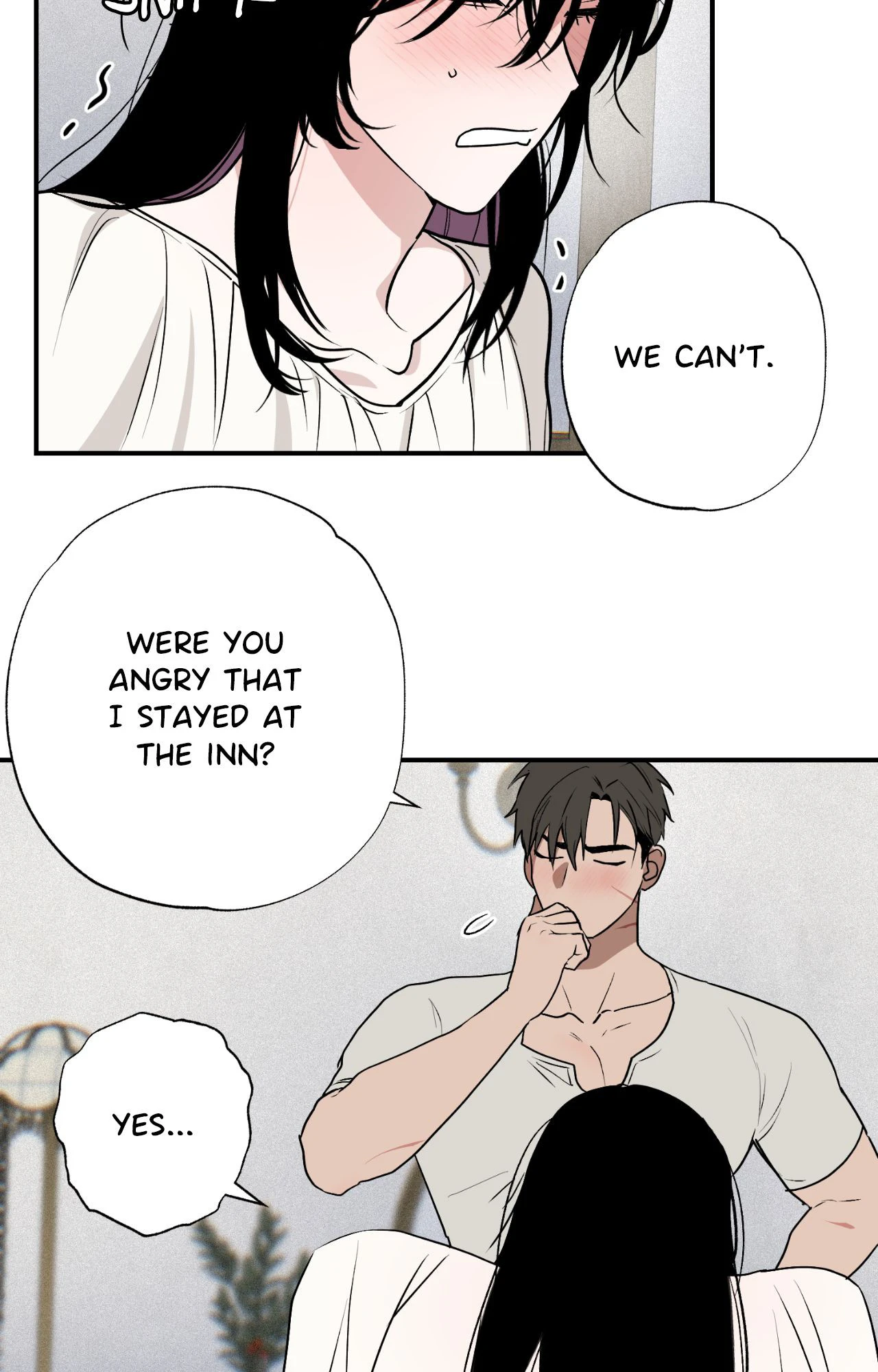 You Can’t Come, Sir! - Chapter 35 manhwa