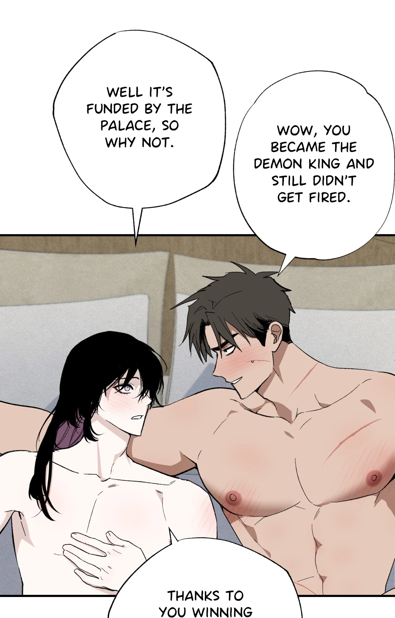 You Can’t Come, Sir! - Chapter 35 manhwa