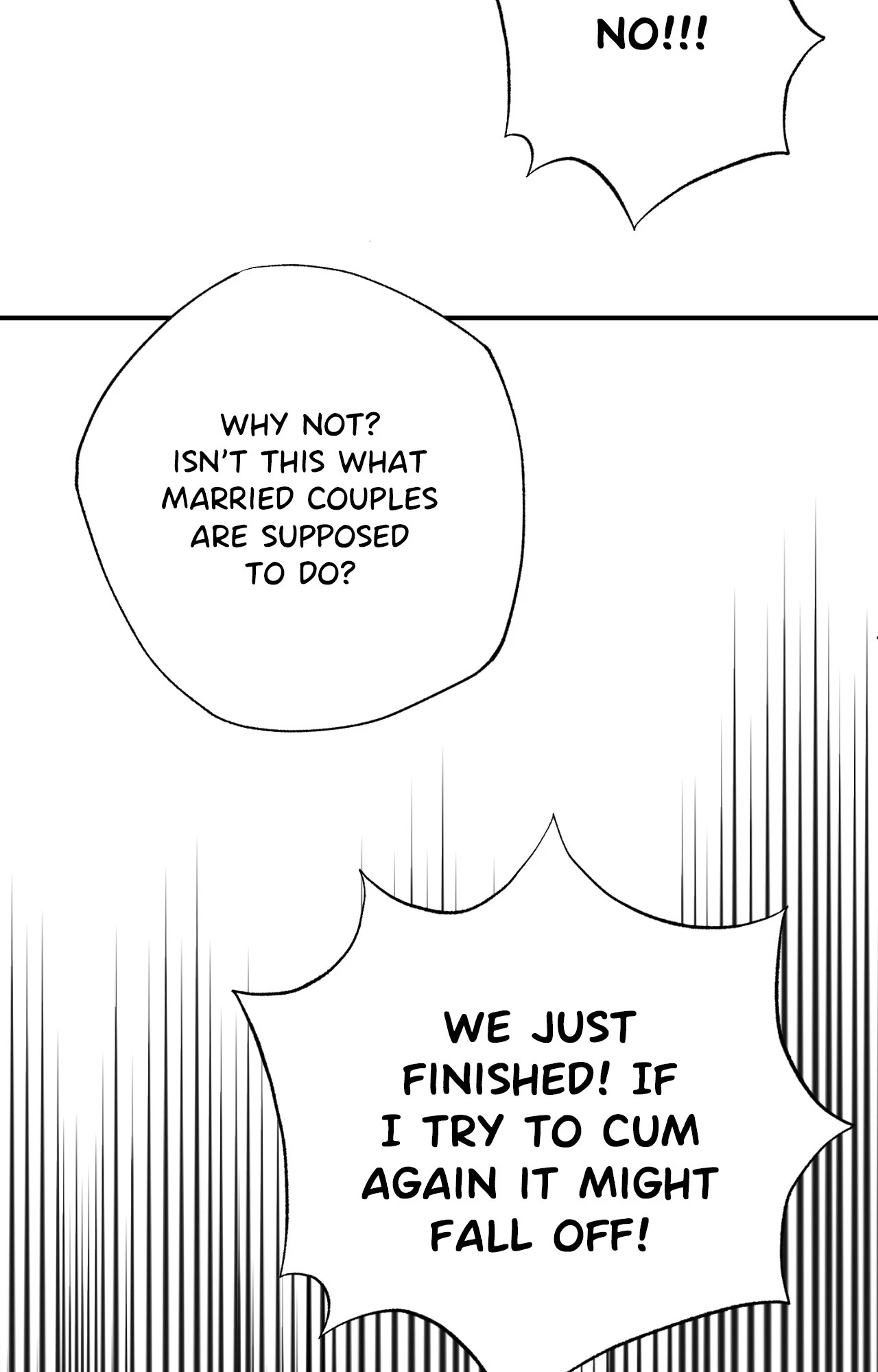 You Can’t Come, Sir! - Chapter 35 manhwa