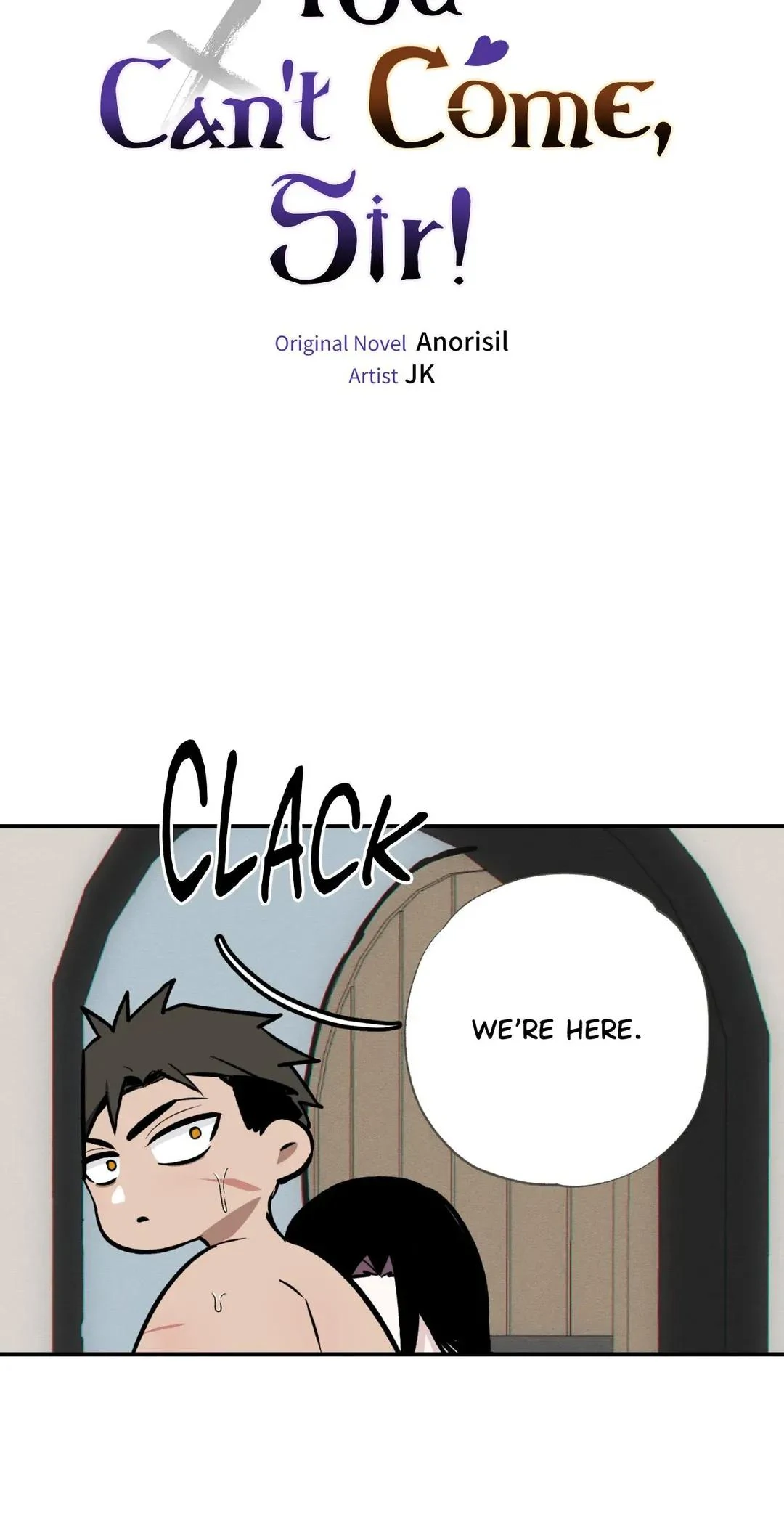 You Can’t Come, Sir! - Chapter 4 manhwa