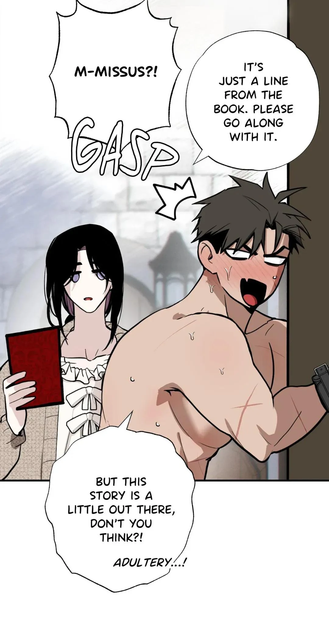 You Can’t Come, Sir! - Chapter 4 manhwa