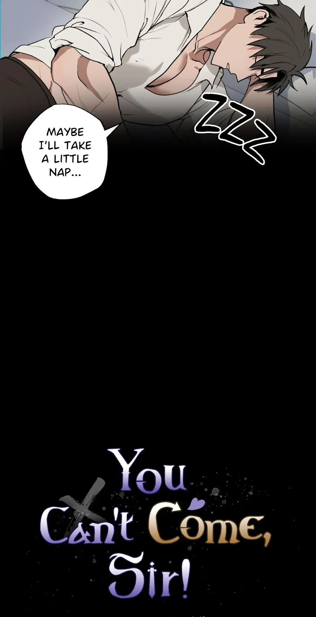 You Can’t Come, Sir! - Chapter 6 manhwa