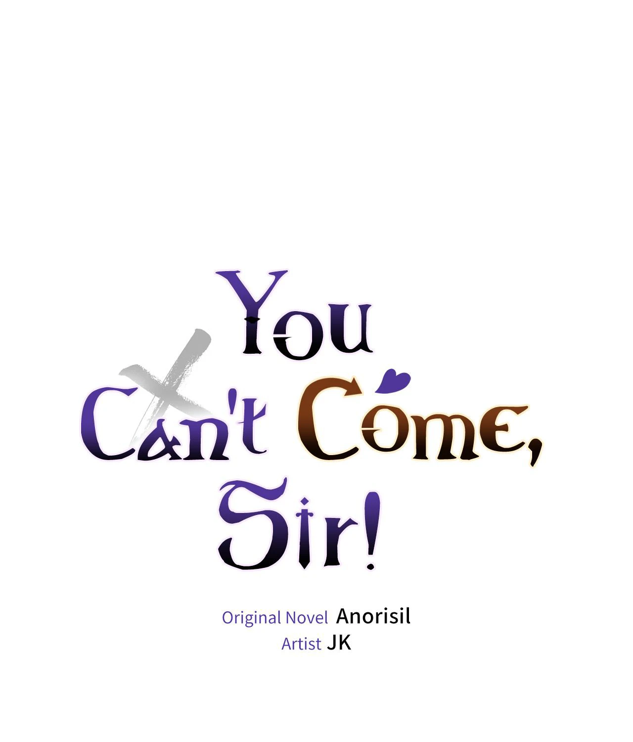 You Can’t Come, Sir! - side story 1 manhwa
