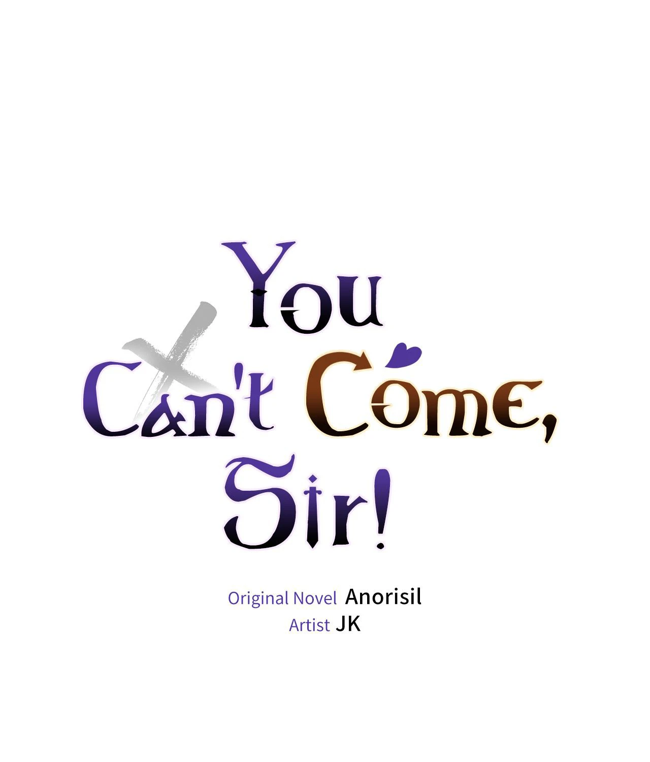 You Can’t Come, Sir! - side story 2 manhwa