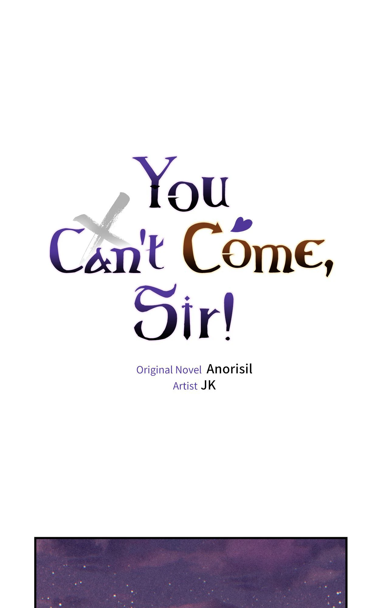 You Can’t Come, Sir! - side story 4 manhwa