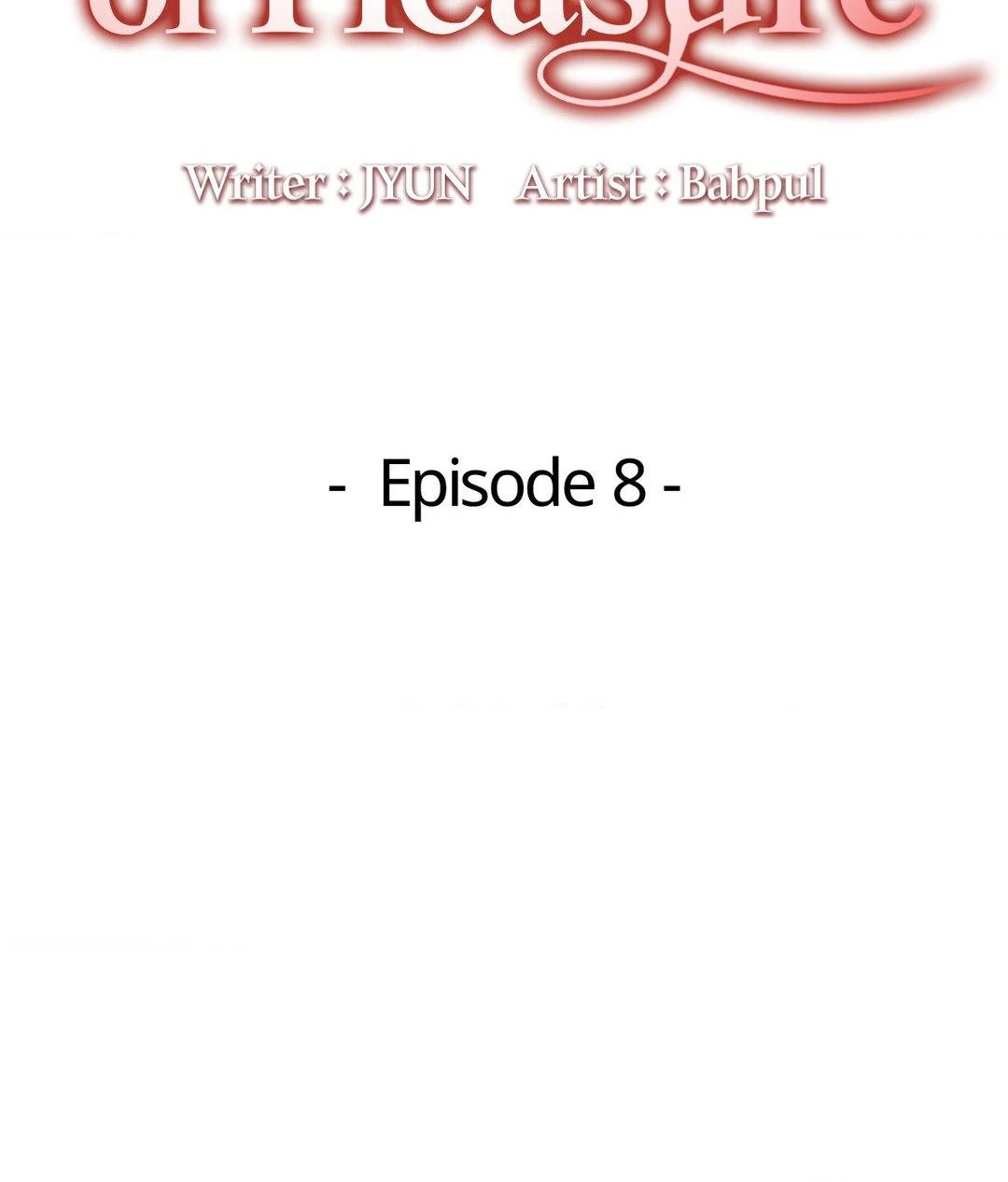 Aesthetics of Pleasure - Chapter 8 manhwa