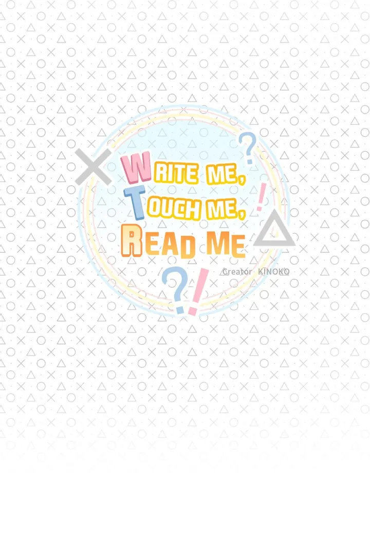 Write Me, Touch Me, Read Me [Official Uncensored] - Episode 19 manhwa