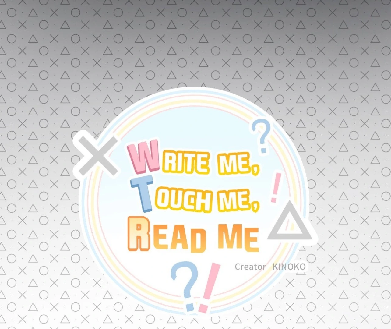 Write Me, Touch Me, Read Me [Official Uncensored] - Episode 26 manhwa