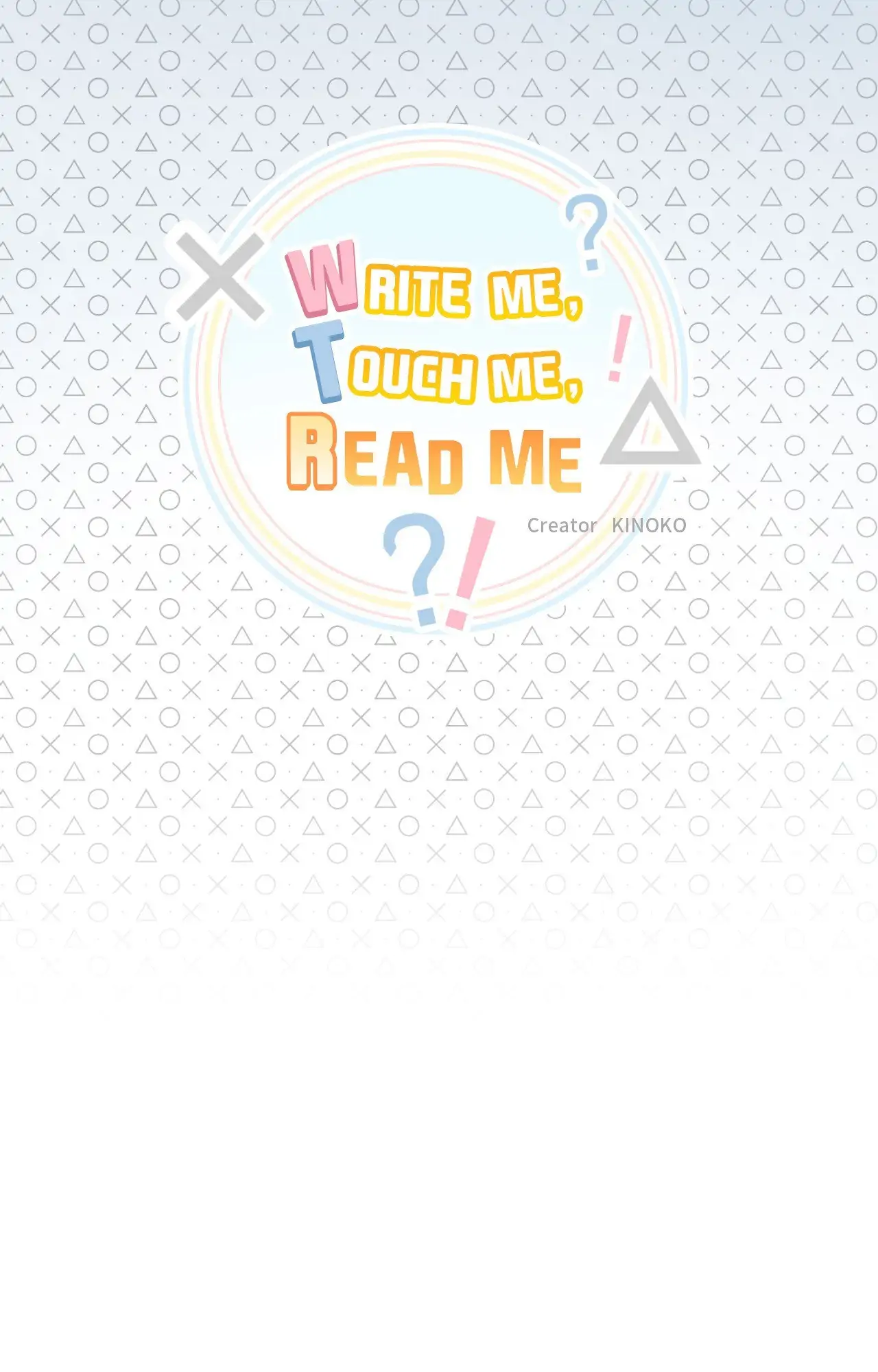 Write Me, Touch Me, Read Me [Official Uncensored] - Episode 36 manhwa