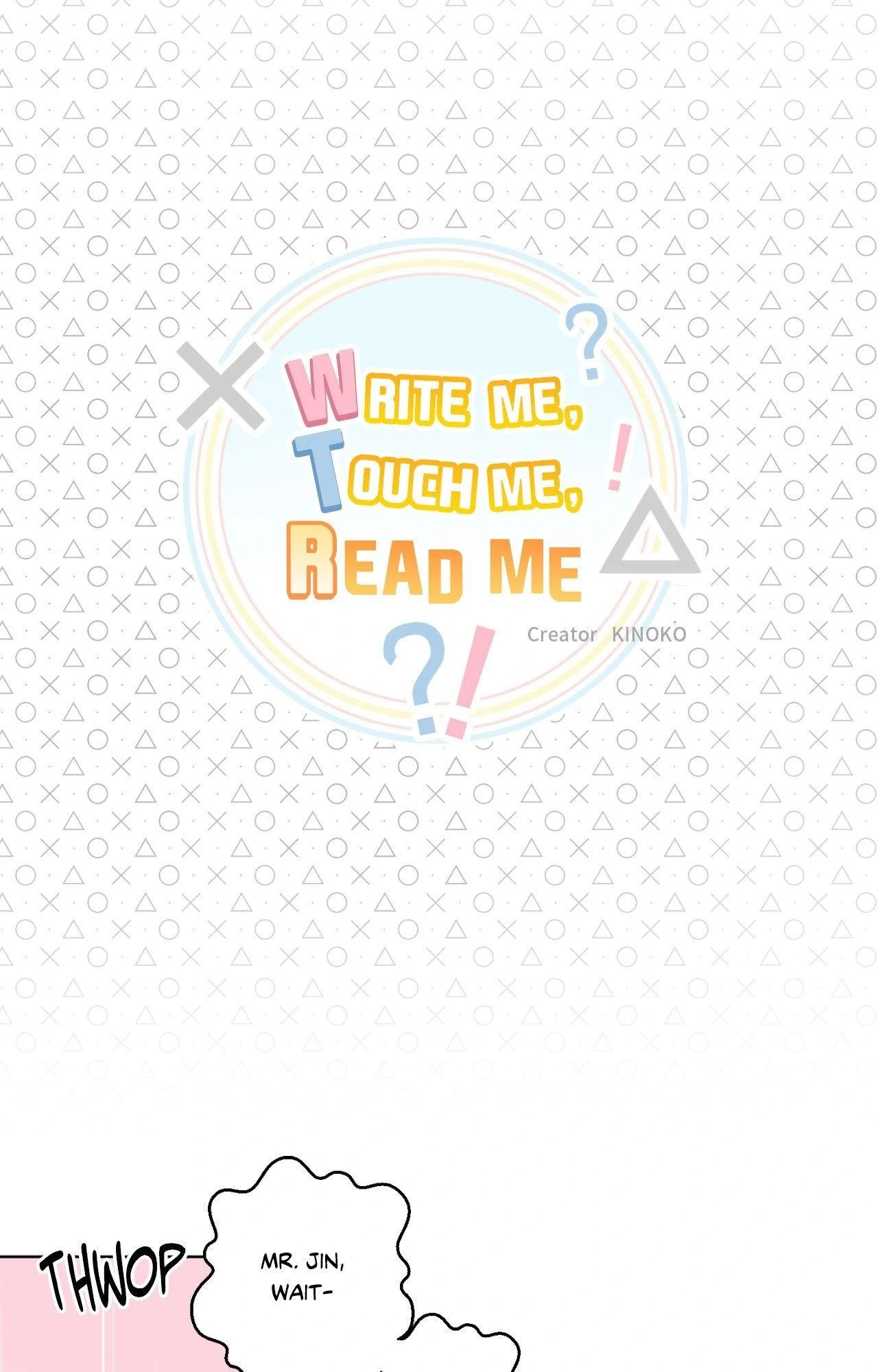 Write Me, Touch Me, Read Me [Official Uncensored] - Episode 37 manhwa