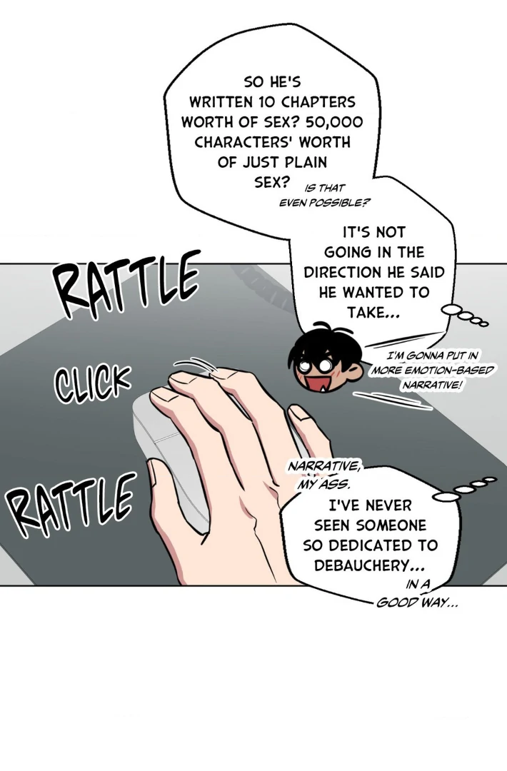 Write Me, Touch Me, Read Me [Official Uncensored] - Episode 9 manhwa