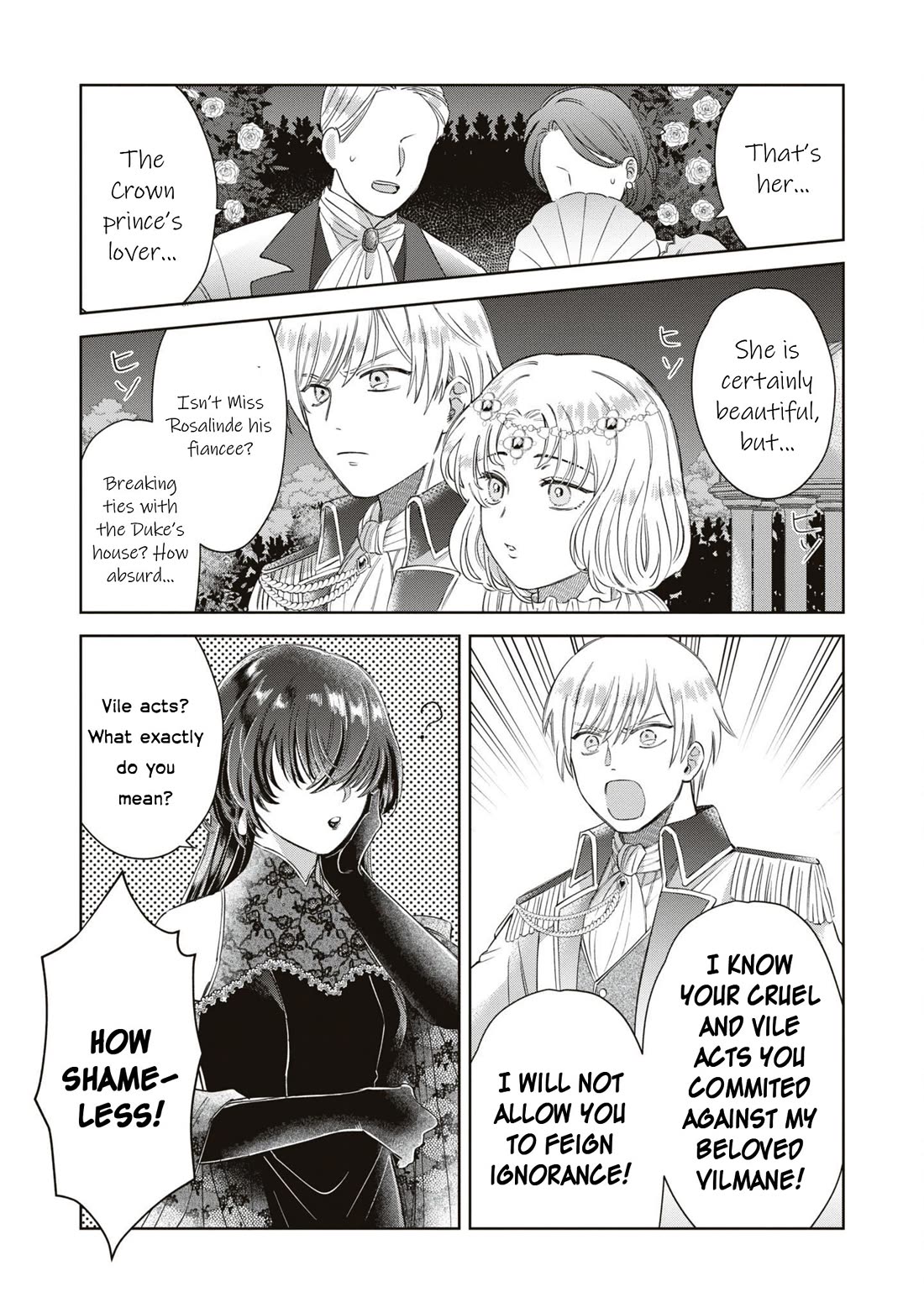 Though I May Be a Villainess, I’ll Show You I Can Obtain Happiness! - Volume 10 Chapter 3 manhwa