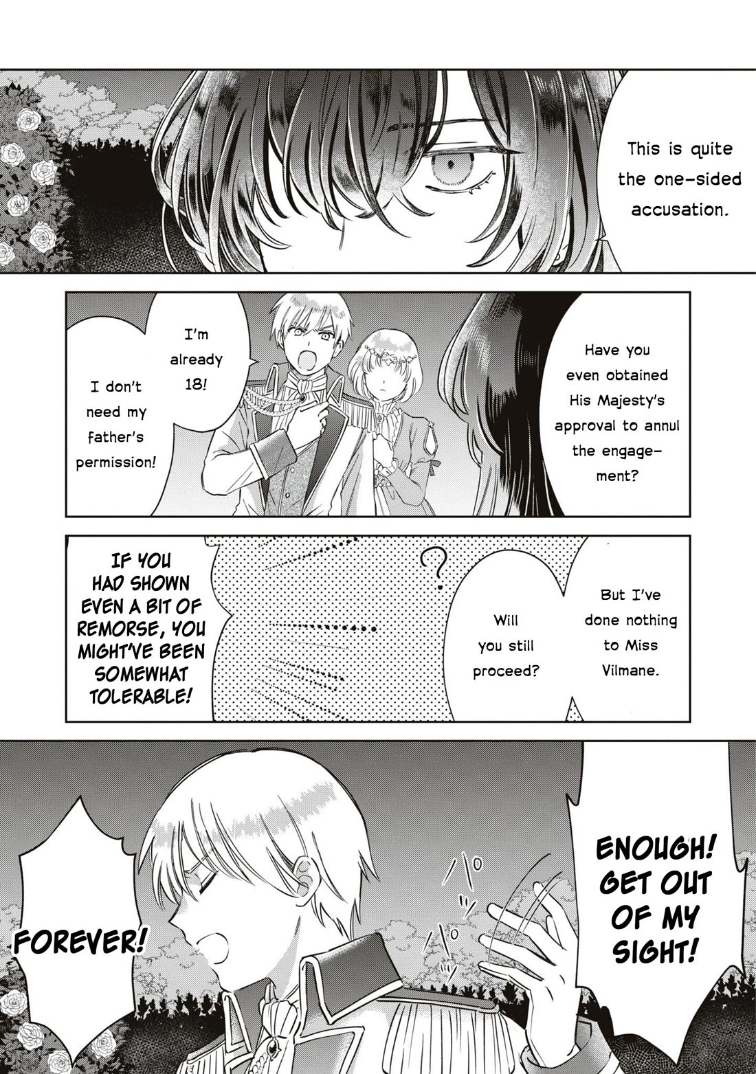 Though I May Be a Villainess, I’ll Show You I Can Obtain Happiness! - Volume 10 Chapter 3 manhwa