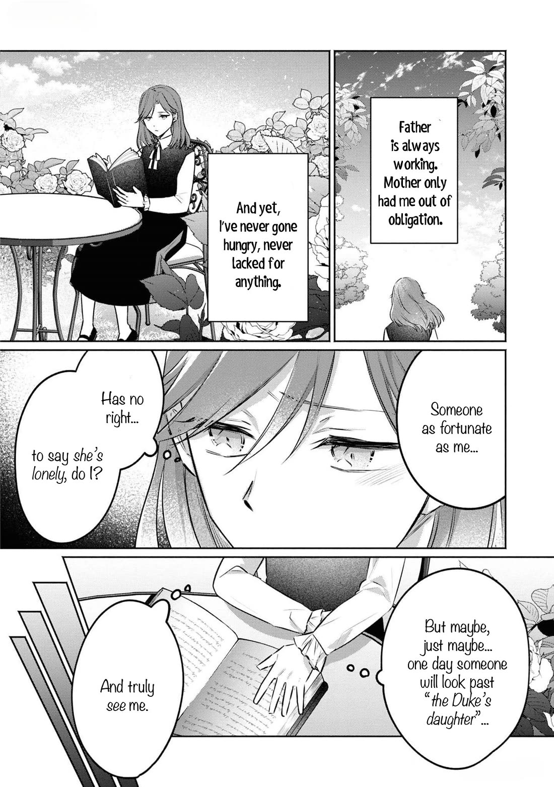 Though I May Be a Villainess, I’ll Show You I Can Obtain Happiness! - Volume 11 Chapter 4 manhwa
