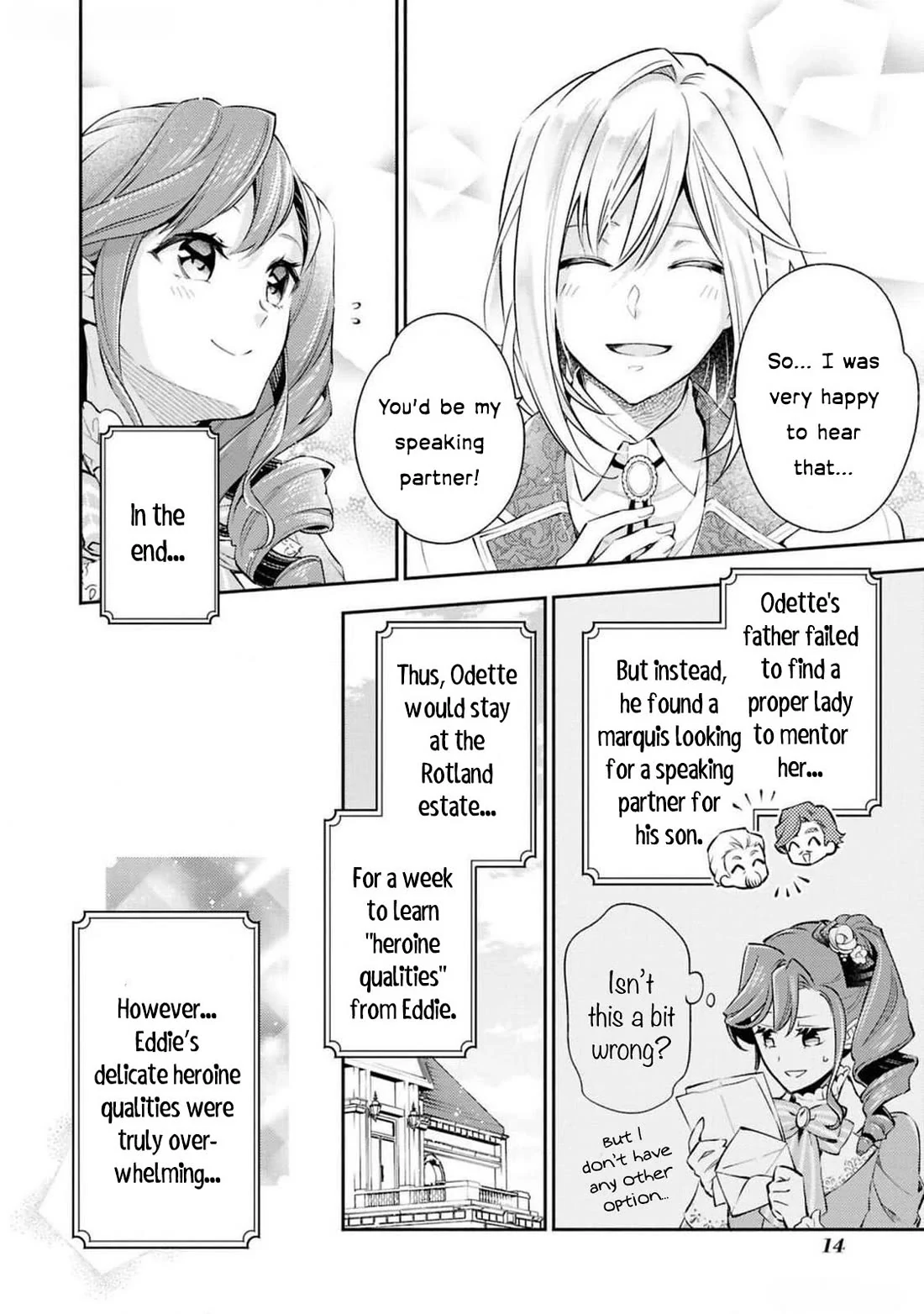 Though I May Be a Villainess, I’ll Show You I Can Obtain Happiness! - Volume 12 Chapter 1 manhwa