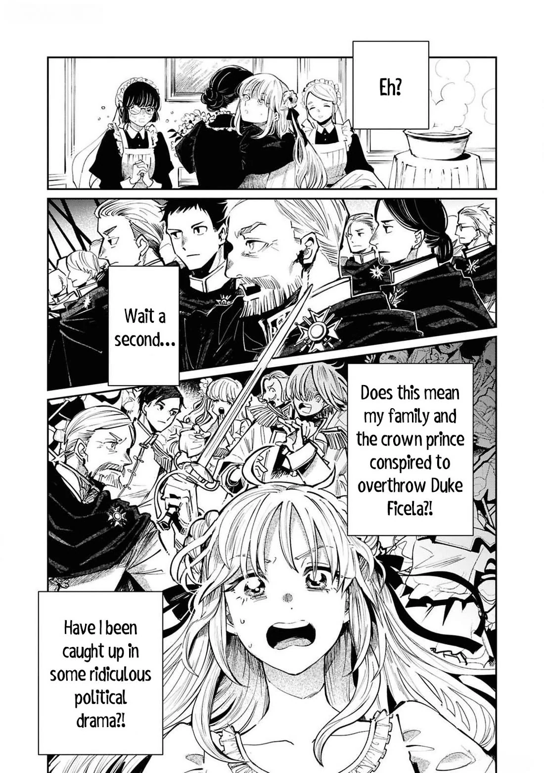 Though I May Be a Villainess, I’ll Show You I Can Obtain Happiness! - Volume 12 Chapter 2 manhwa