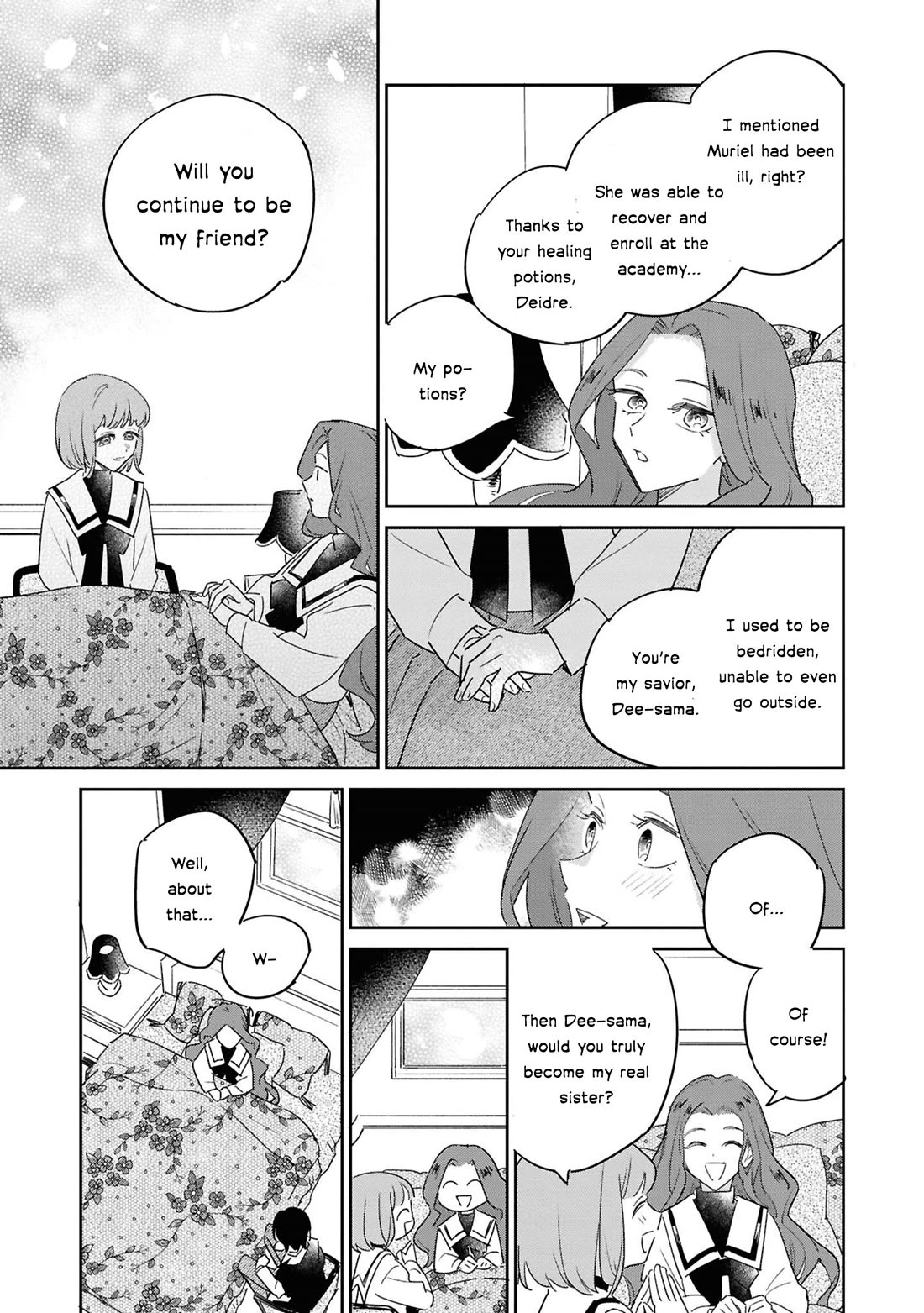 Though I May Be a Villainess, I’ll Show You I Can Obtain Happiness! - Volume 13 Chapter 4 manhwa