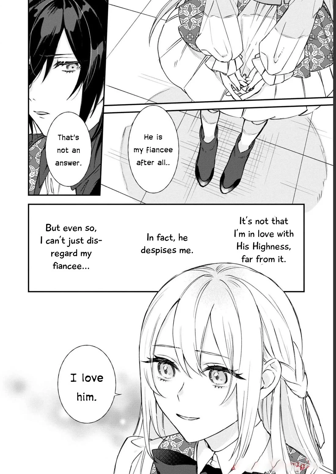 Though I May Be a Villainess, I’ll Show You I Can Obtain Happiness! - Volume 8 Chapter 3 manhwa